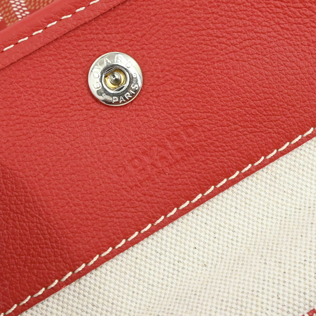Goyard 2019 Red Saint Louis PM Tote Bag