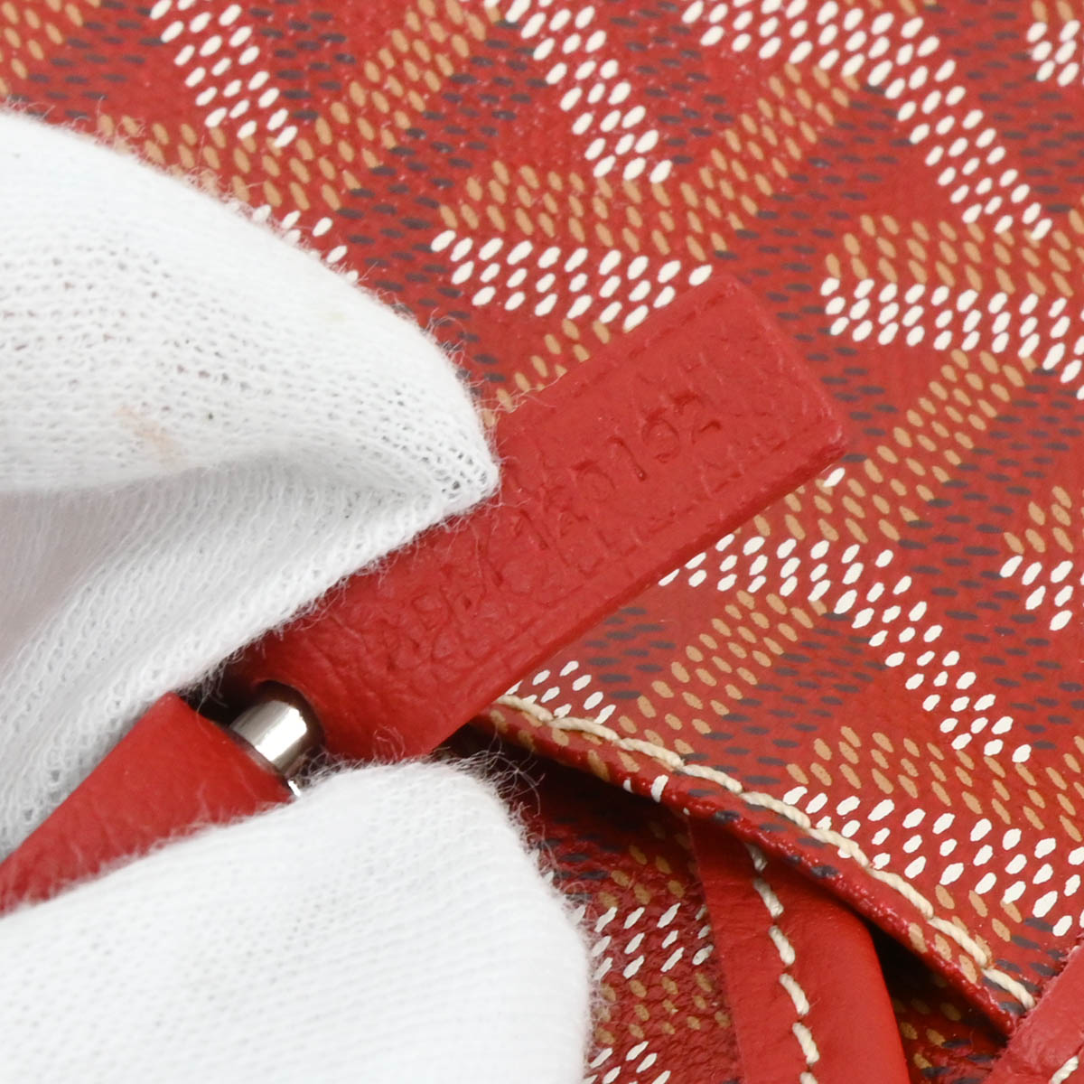 Goyard 2019 Red Saint Louis PM Tote Bag