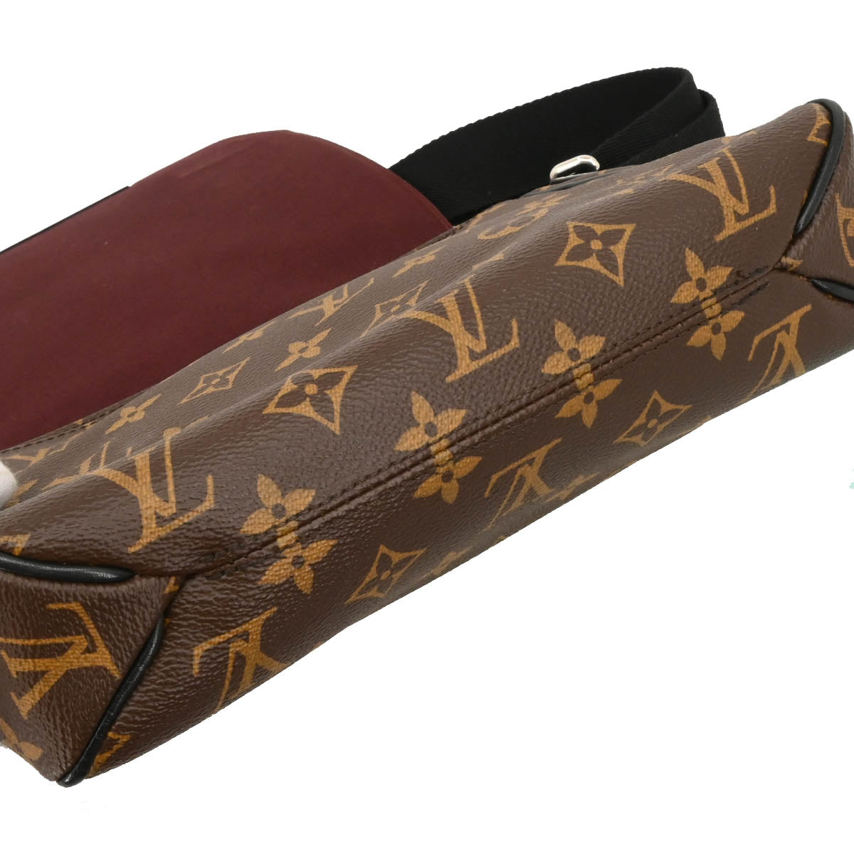 Louis Vuitton 2015 Monogram Macassar District PM Shoulder Bag M40935