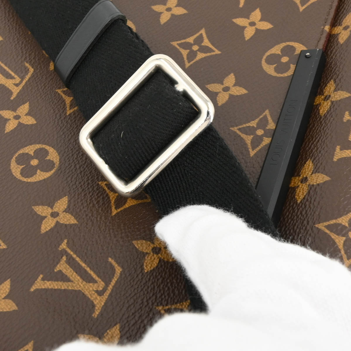 Louis Vuitton 2015 Monogram Macassar District PM Shoulder Bag M40935
