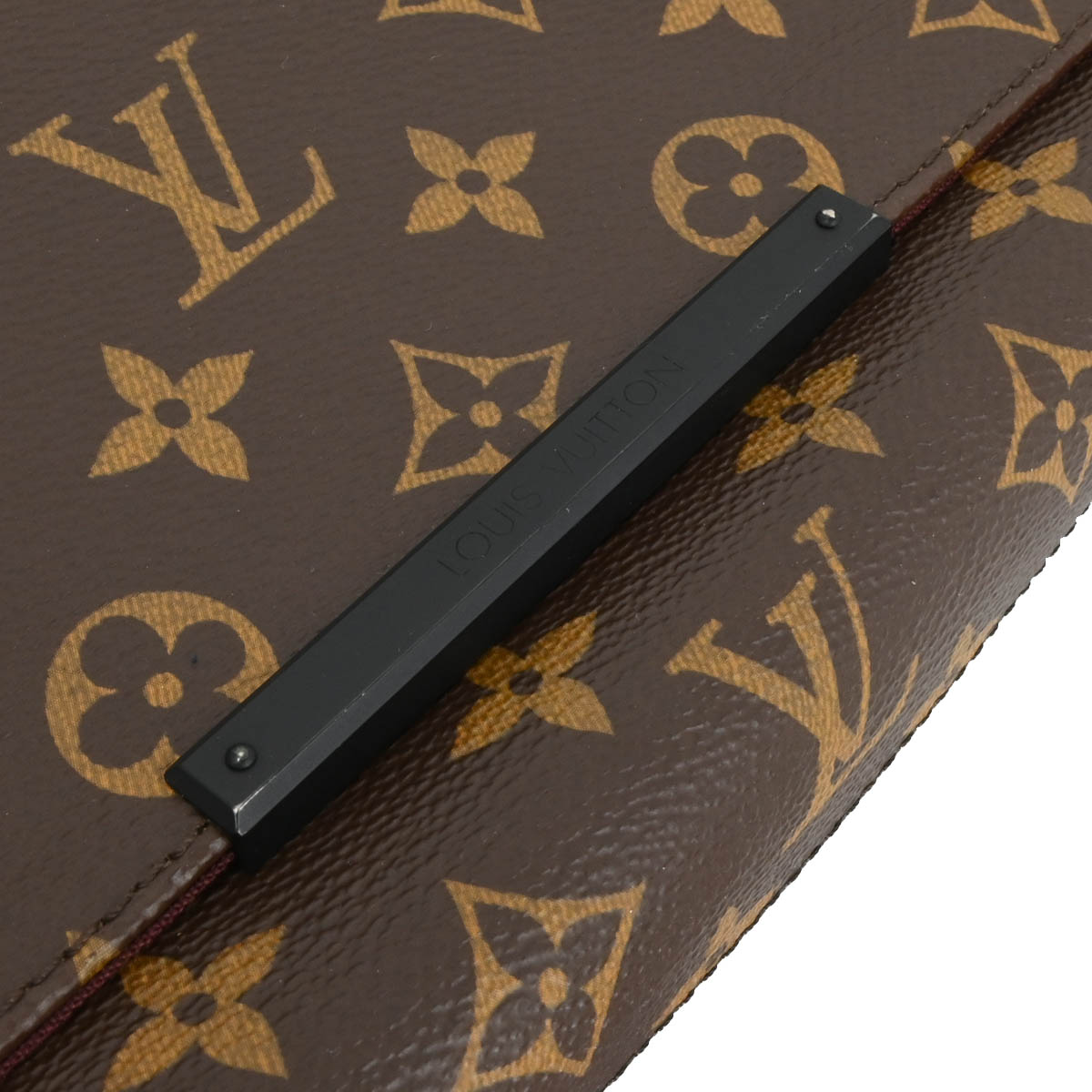 Louis Vuitton 2015 Monogram Macassar District PM Shoulder Bag M40935