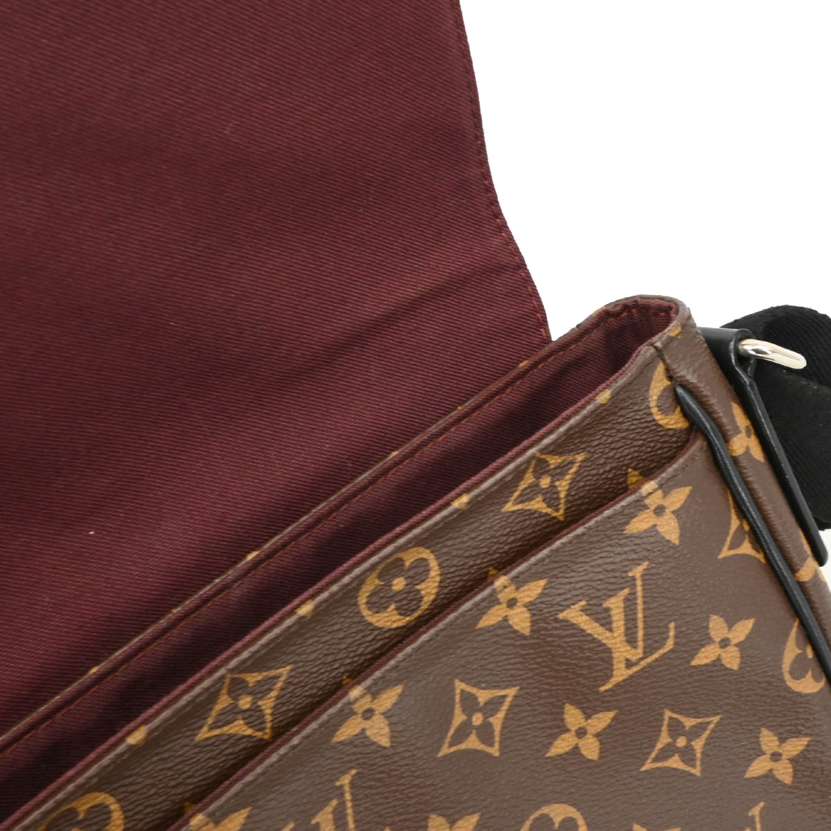 Louis Vuitton 2015 Monogram Macassar District PM Shoulder Bag M40935