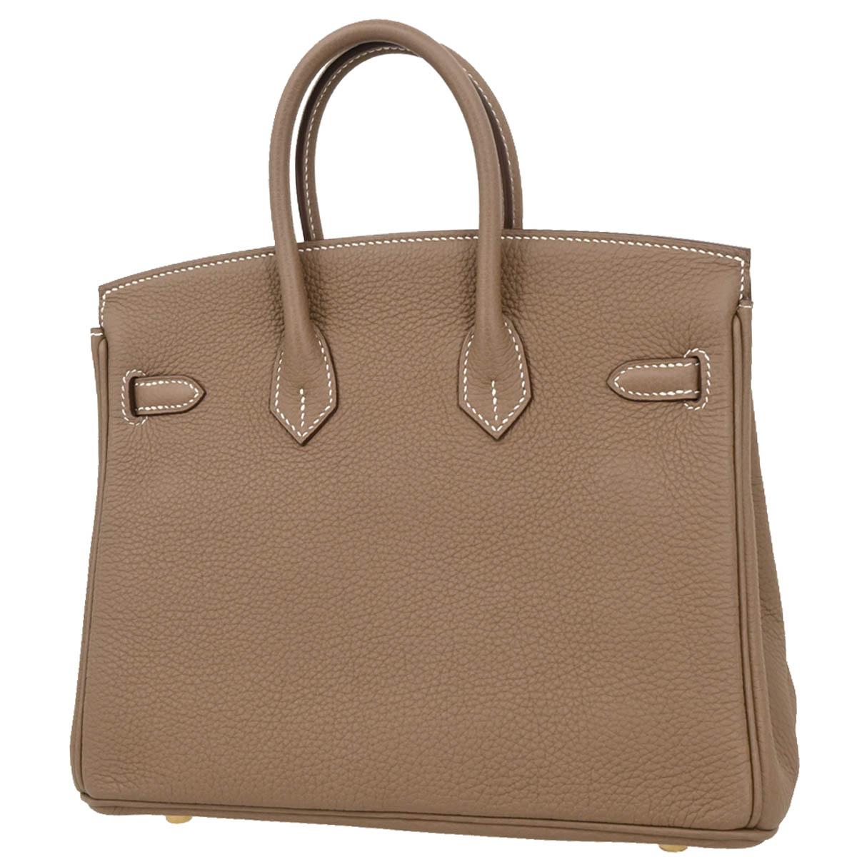Hermes 2019 Etoupe Gray Togo Birkin 25 Handbag