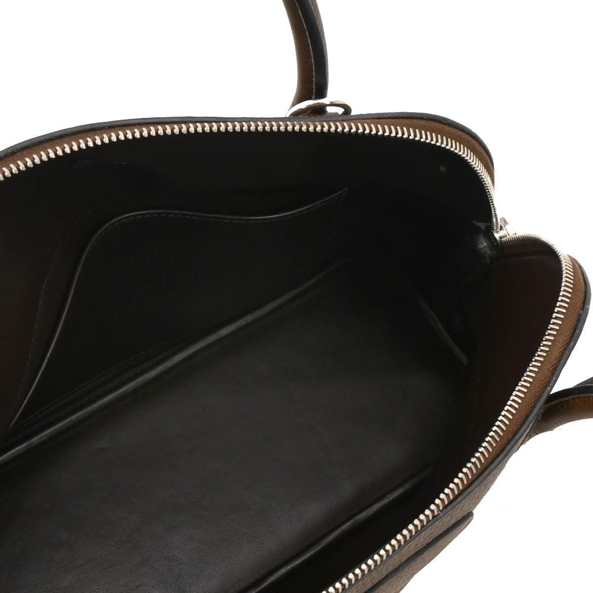 Hermes 2012 Cafe Taurillon Clemence Bolide 31 2way Shoulder Handbag