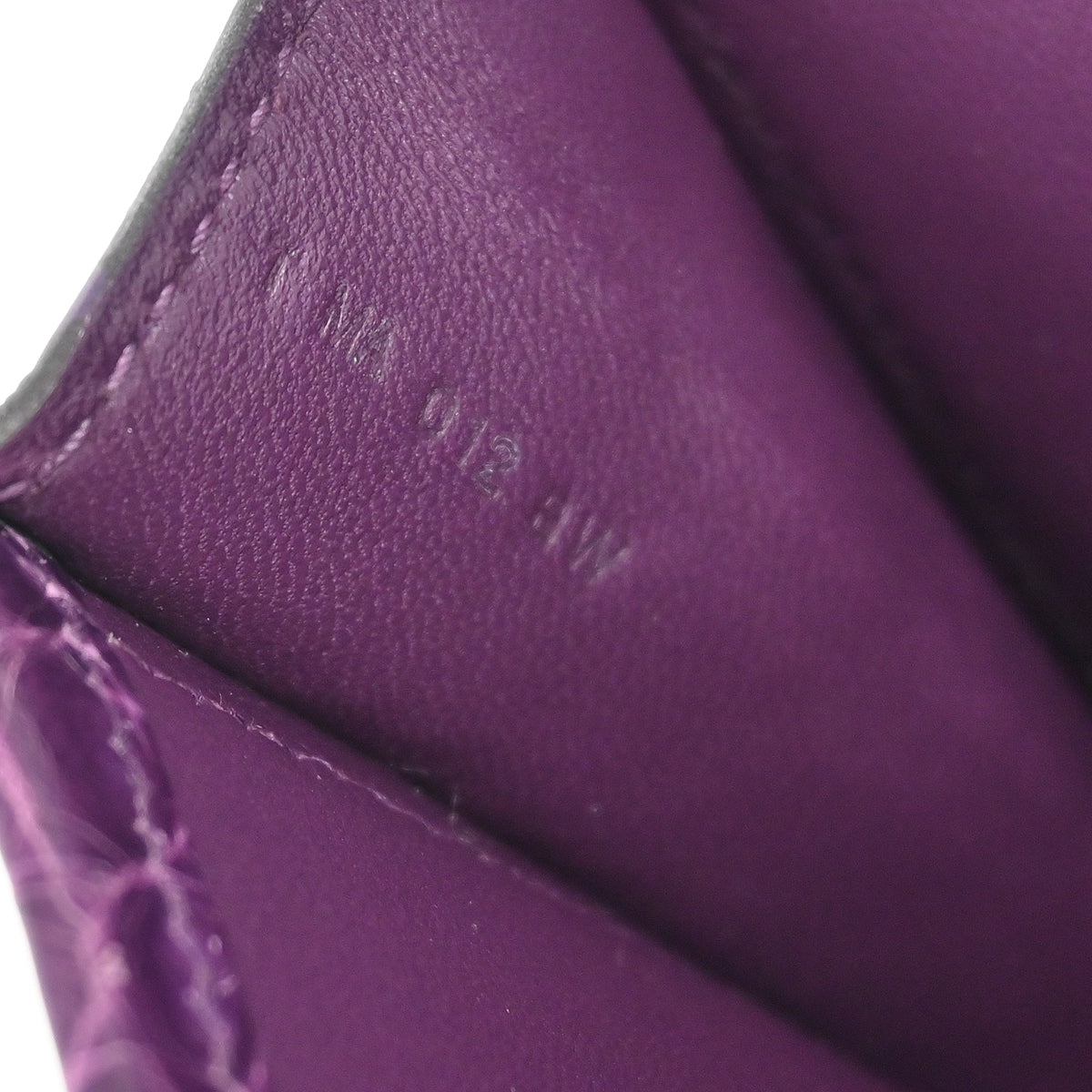Hermes * 2015 Cassis Niloticus Crocodile Jige Elan 29 Clutch Handbag