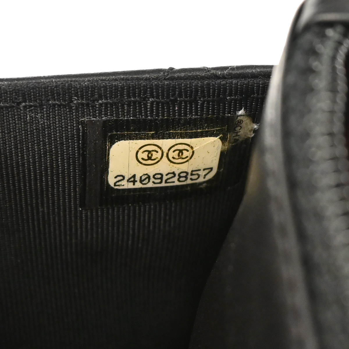 Chanel 2017-2018 Black Calfskin Lucky Charm WOC Shoulder Wallet Bag