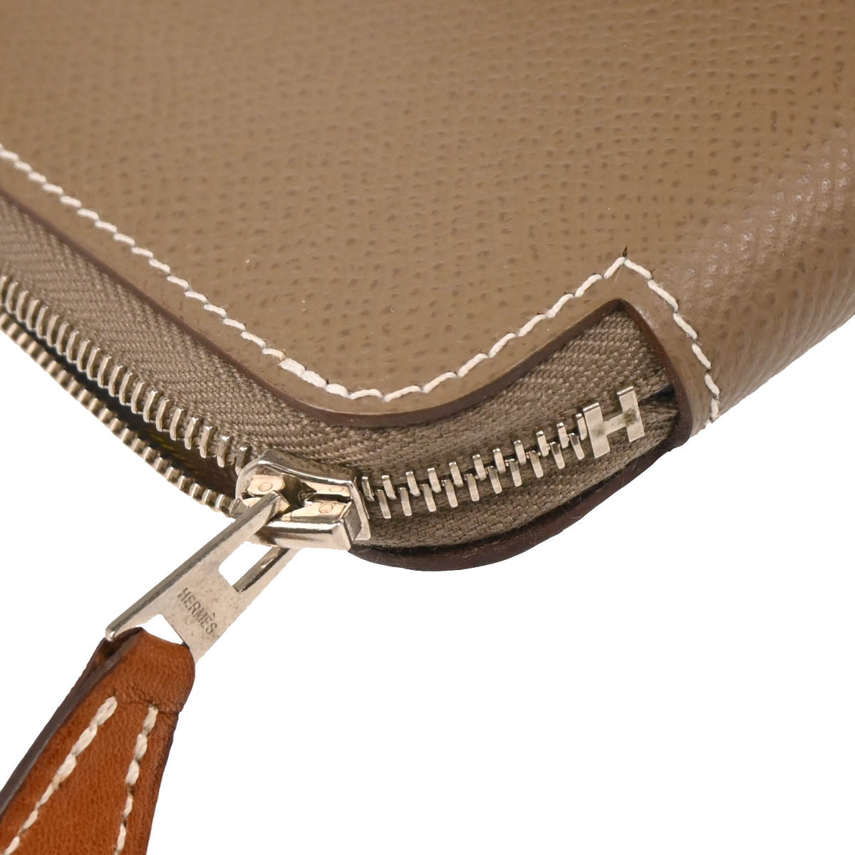 Hermes Etoupe Gray Epsom Asap Long Wallet