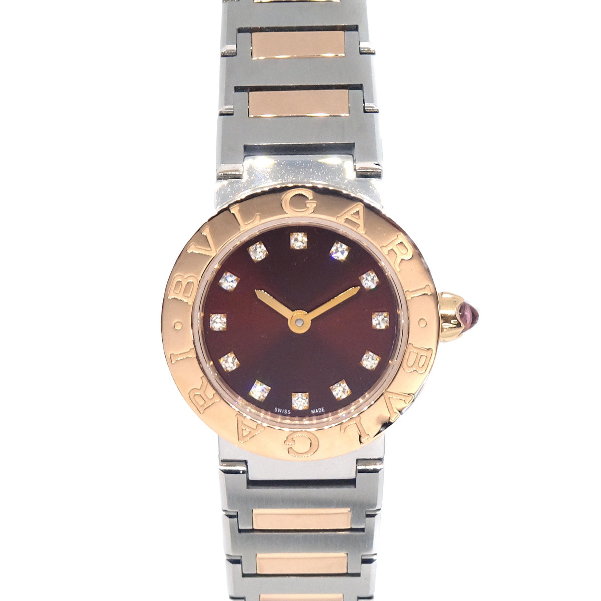 Bvlgari Ref.BBP23SG Bvlgari Bvlgari Quartz Watch 18KPG SS