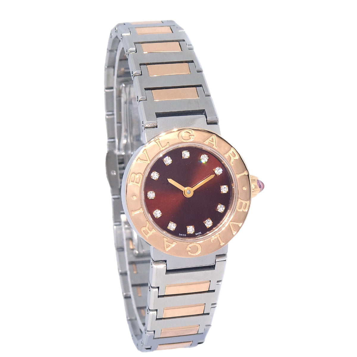 Bvlgari Ref.BBP23SG Bvlgari Bvlgari Quartz Watch 18KPG SS