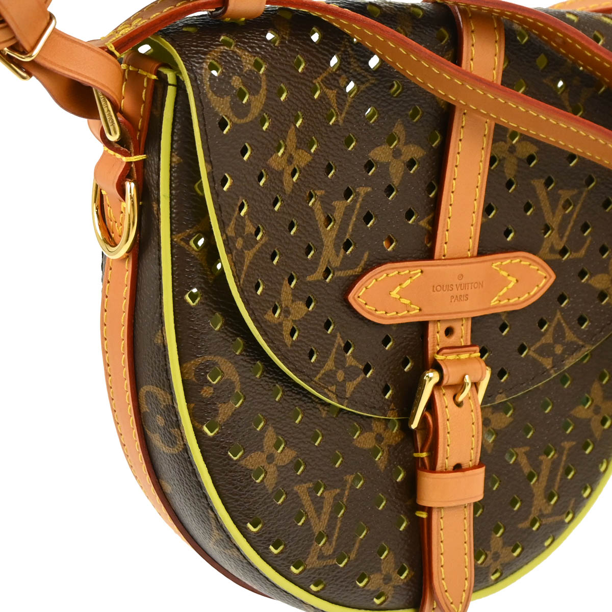 Louis Vuitton 2011 Monogram Perfo Chantilly PM Shoulder Bag M94086
