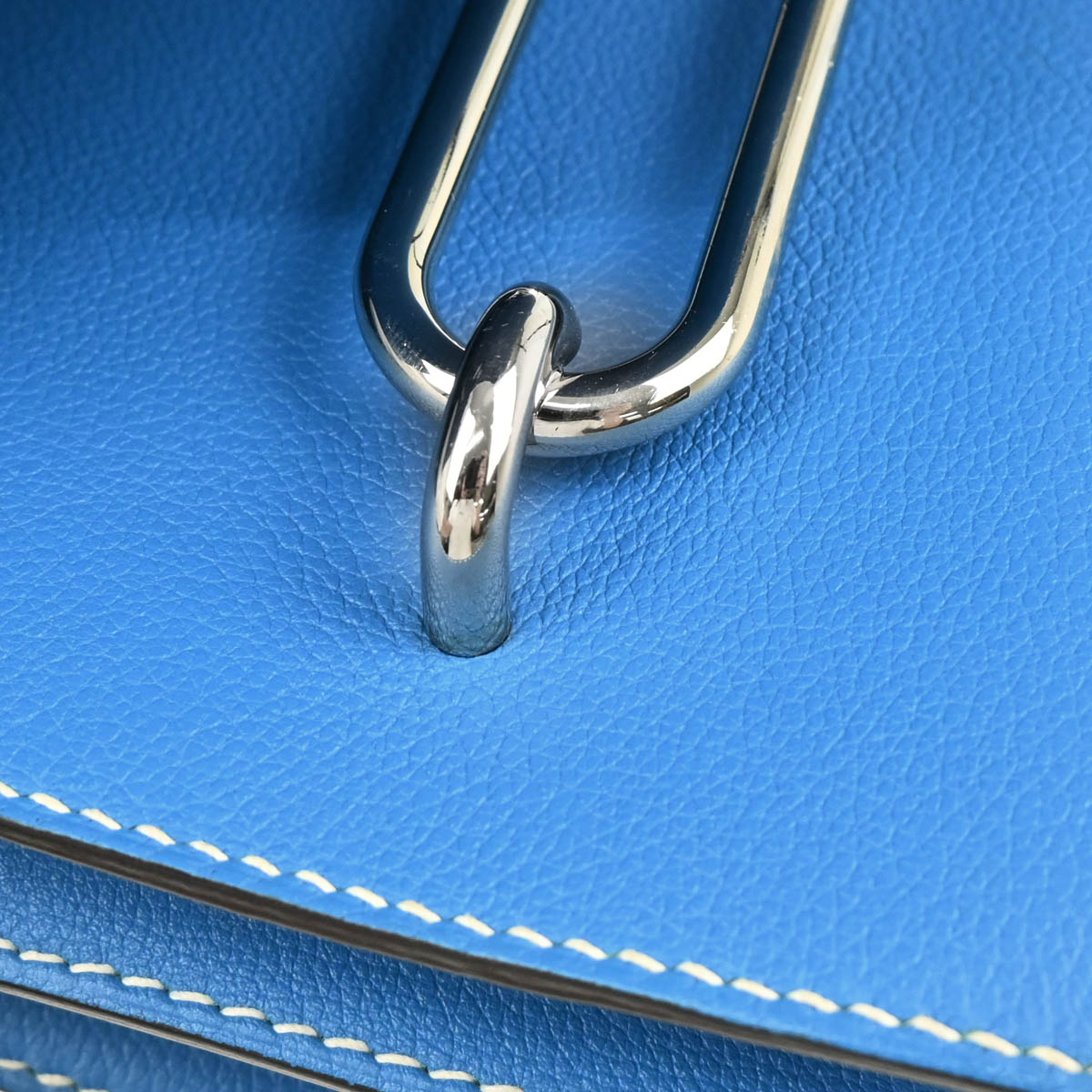 Hermes 2017 Blue Hydra Epsom Roulis 23 Shoulder Bag