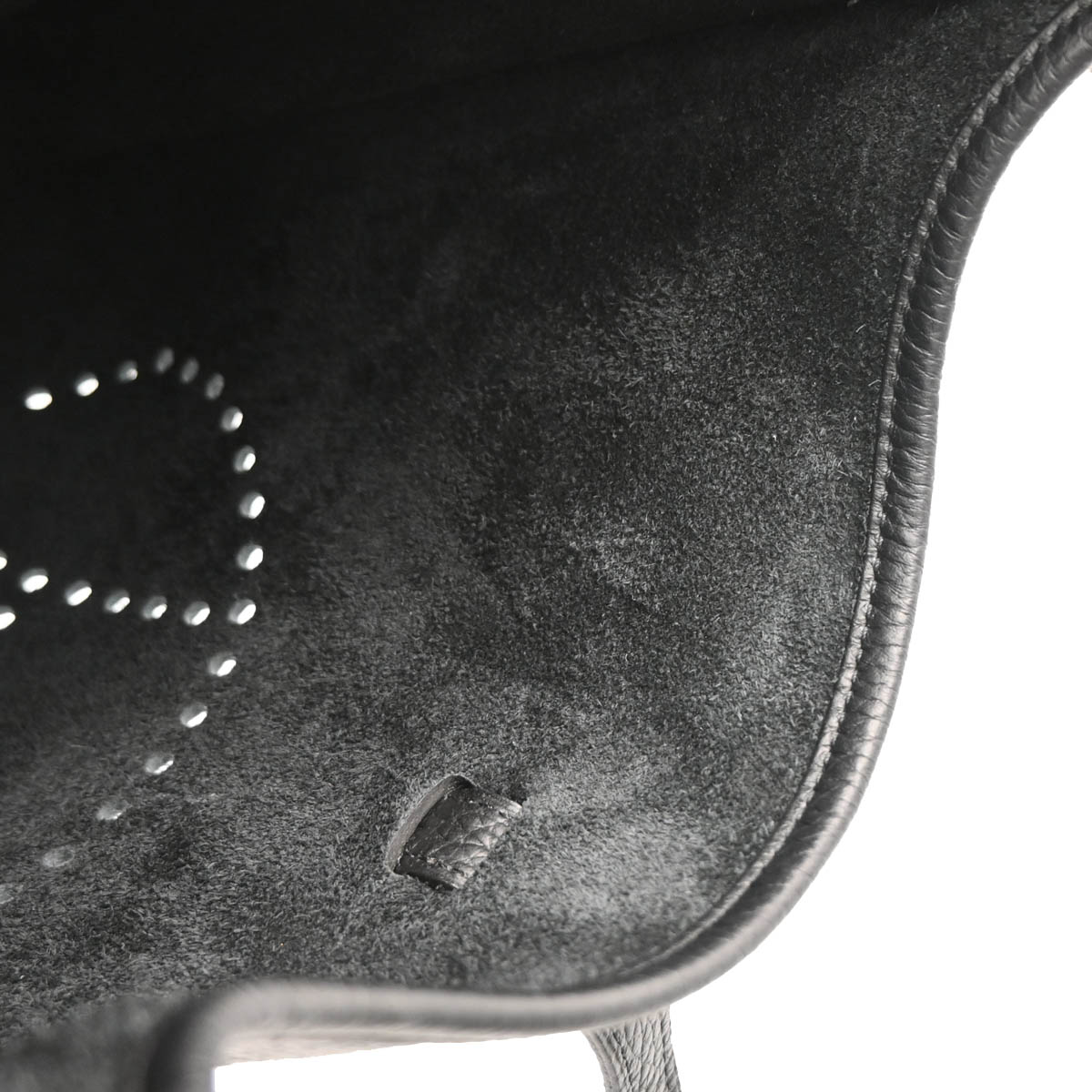 Hermes 2015 Black Taurillon Clemence Evelyne 3 PM Shoulder Bag