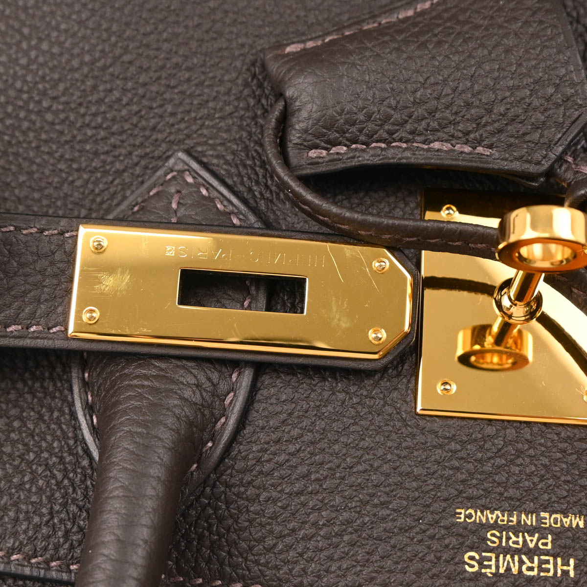 Hermes 2016 Macassar Togo Birkin 30 Handbag