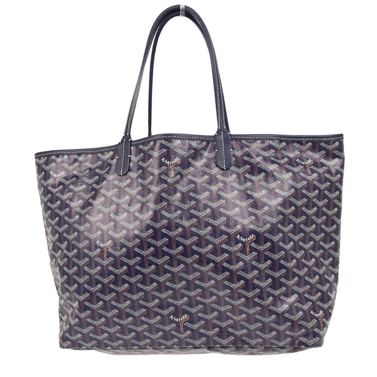 Goyard 2019 Navy Saint Louis PM Tote Bag