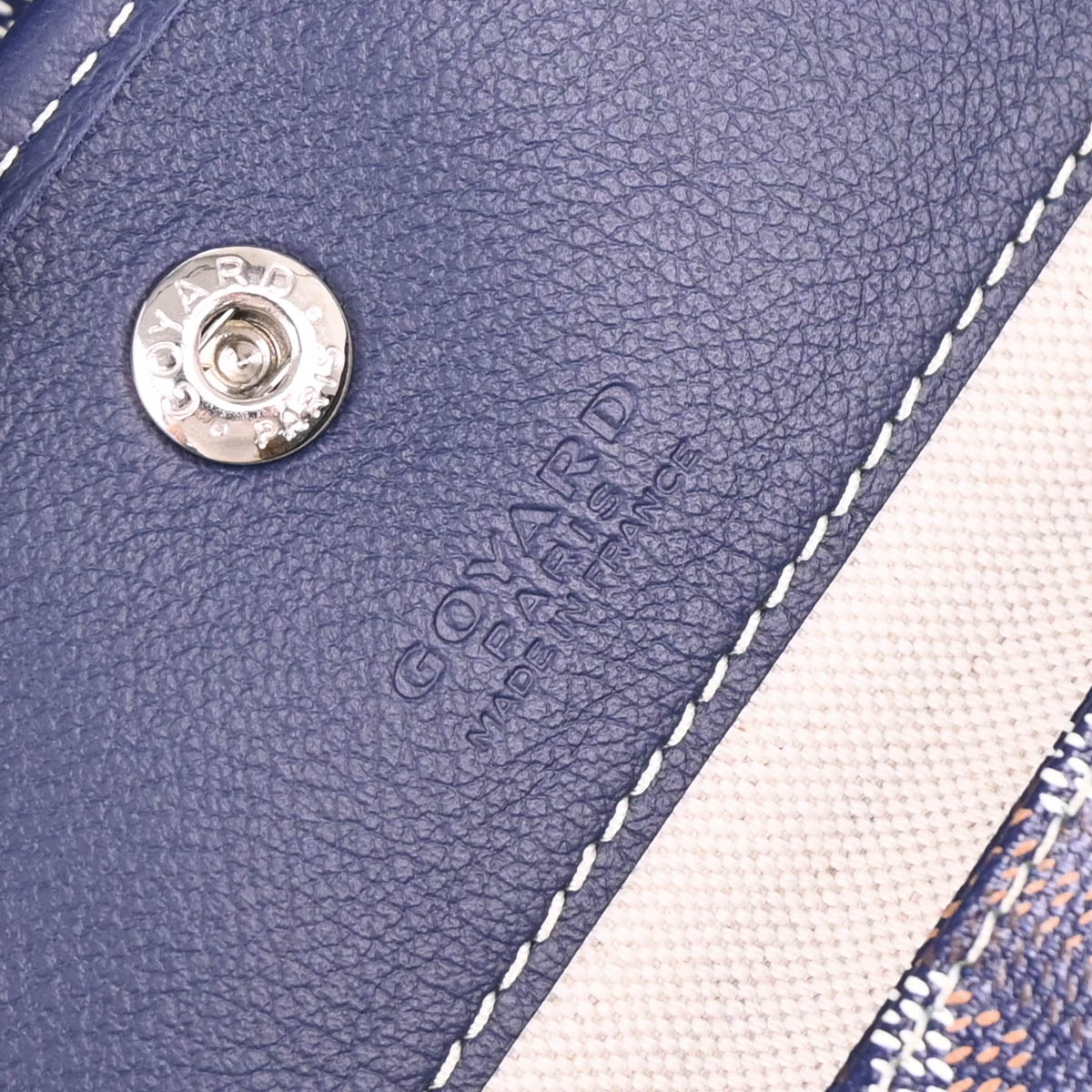 Goyard 2019 Navy Saint Louis PM Tote Bag