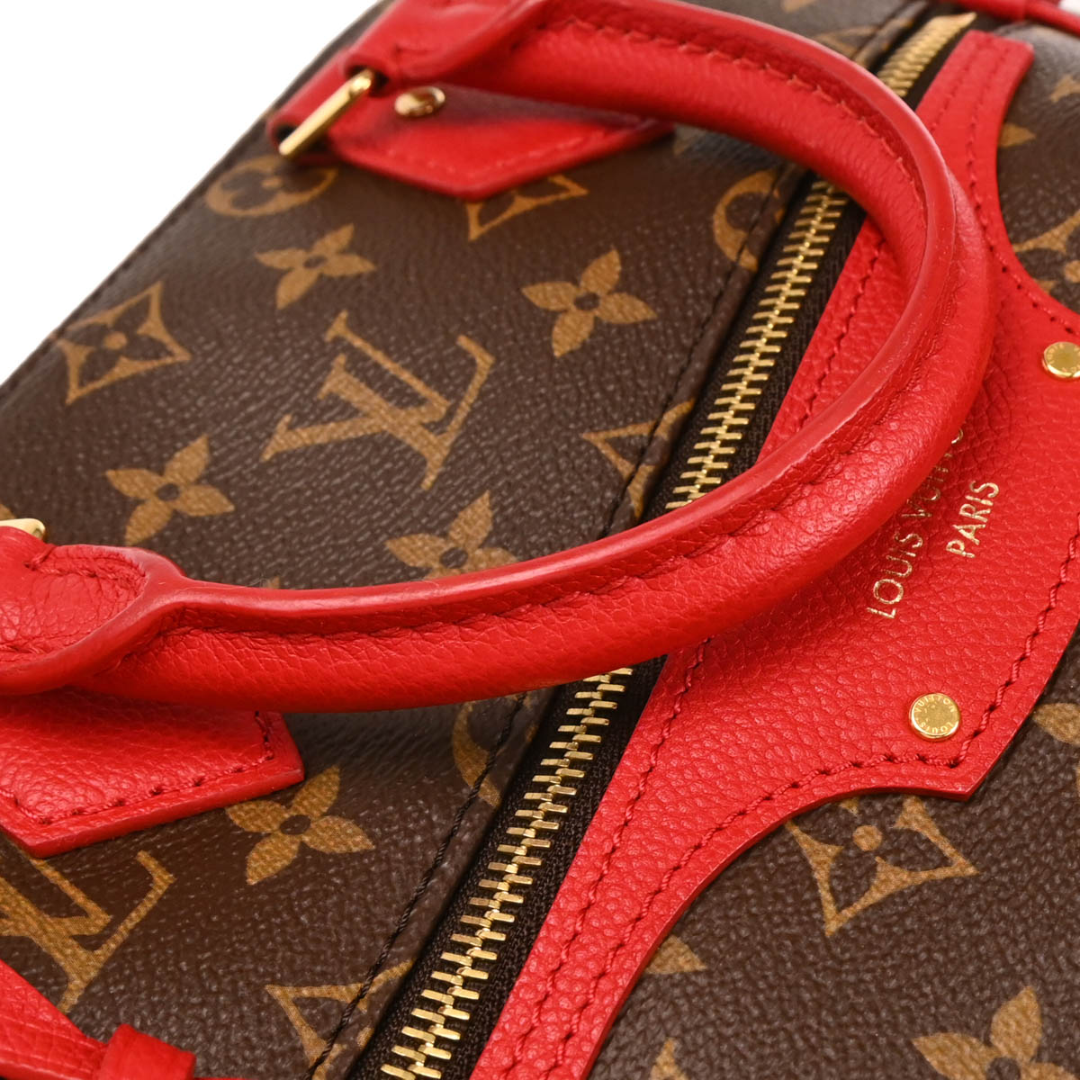 Louis Vuitton 2017 Red Monogram Tournelle PM 2way Tote Bag M44027