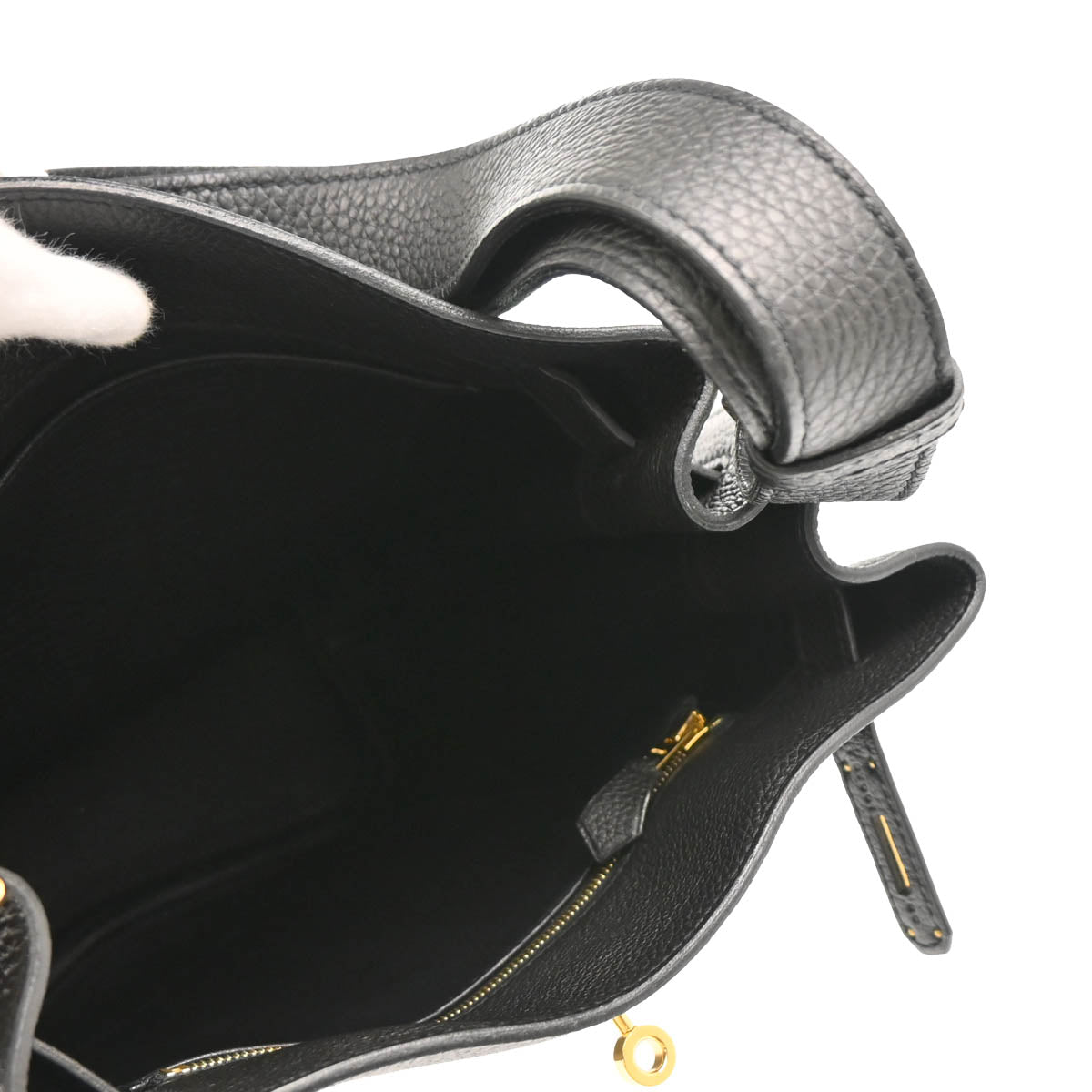Hermes 2015 Black Togo So Kelly 22 Shoulder Bag