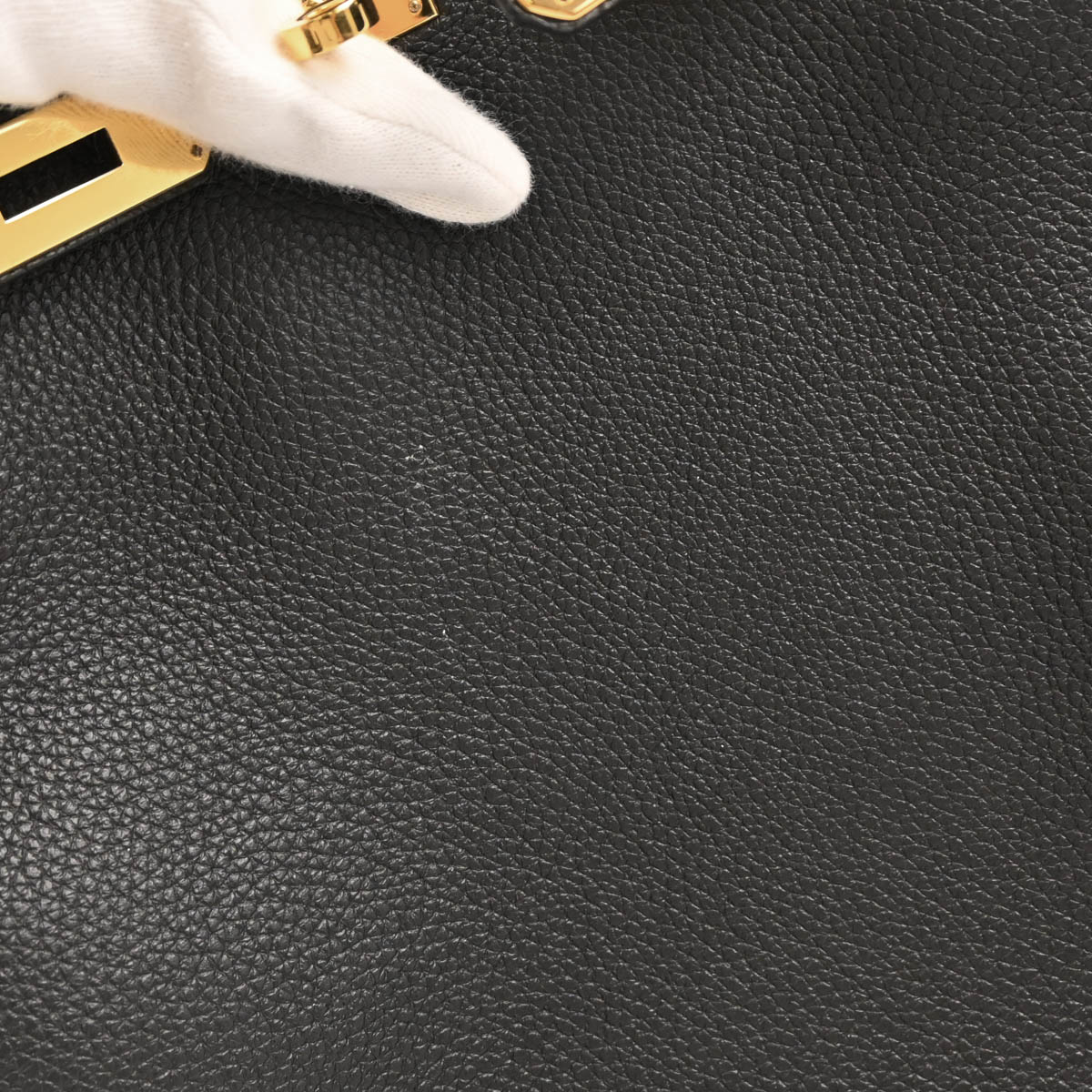 Hermes 2015 Black Togo So Kelly 22 Shoulder Bag
