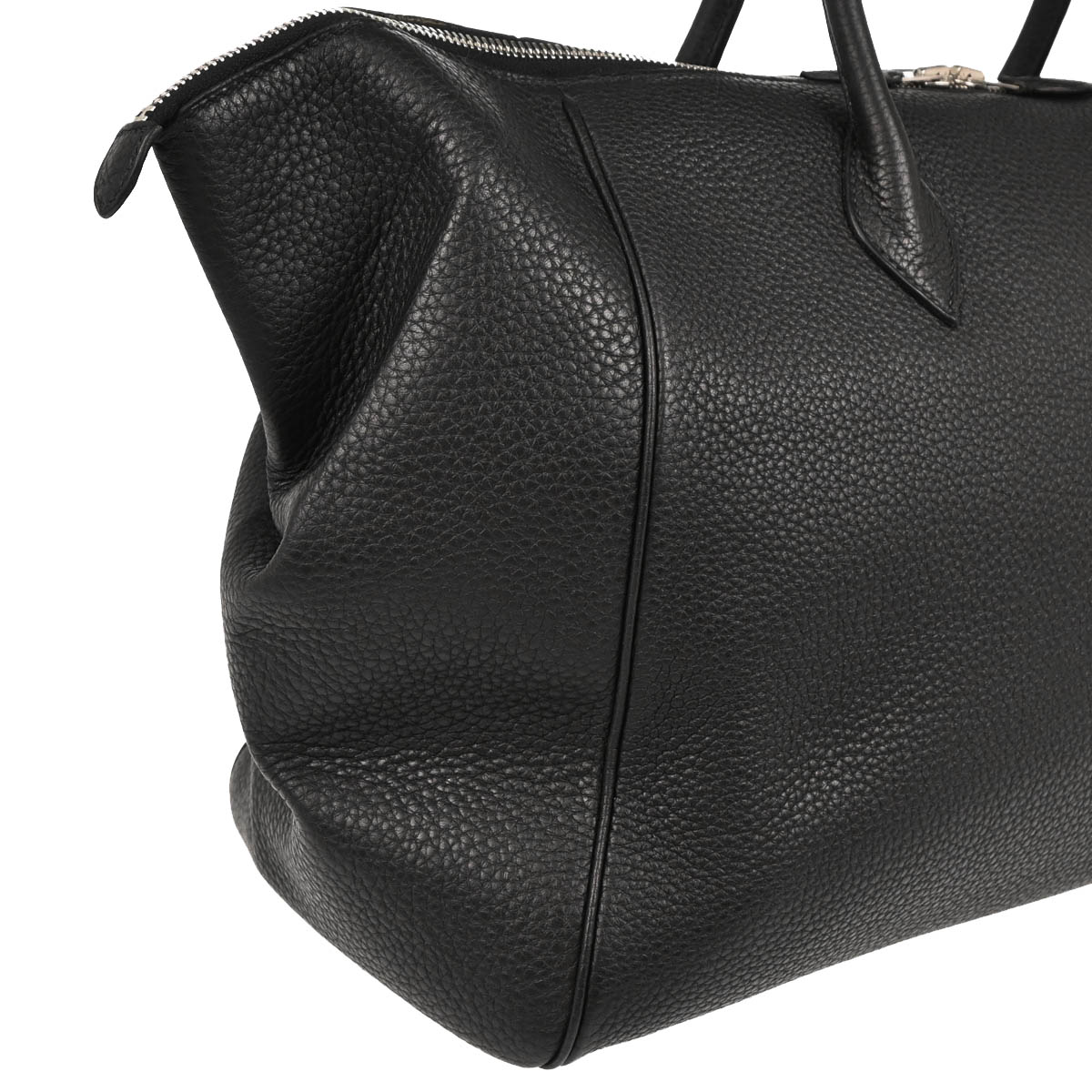 Hermes 2010 Black Taurillon Clemence Paris Bombay 40 Handbag