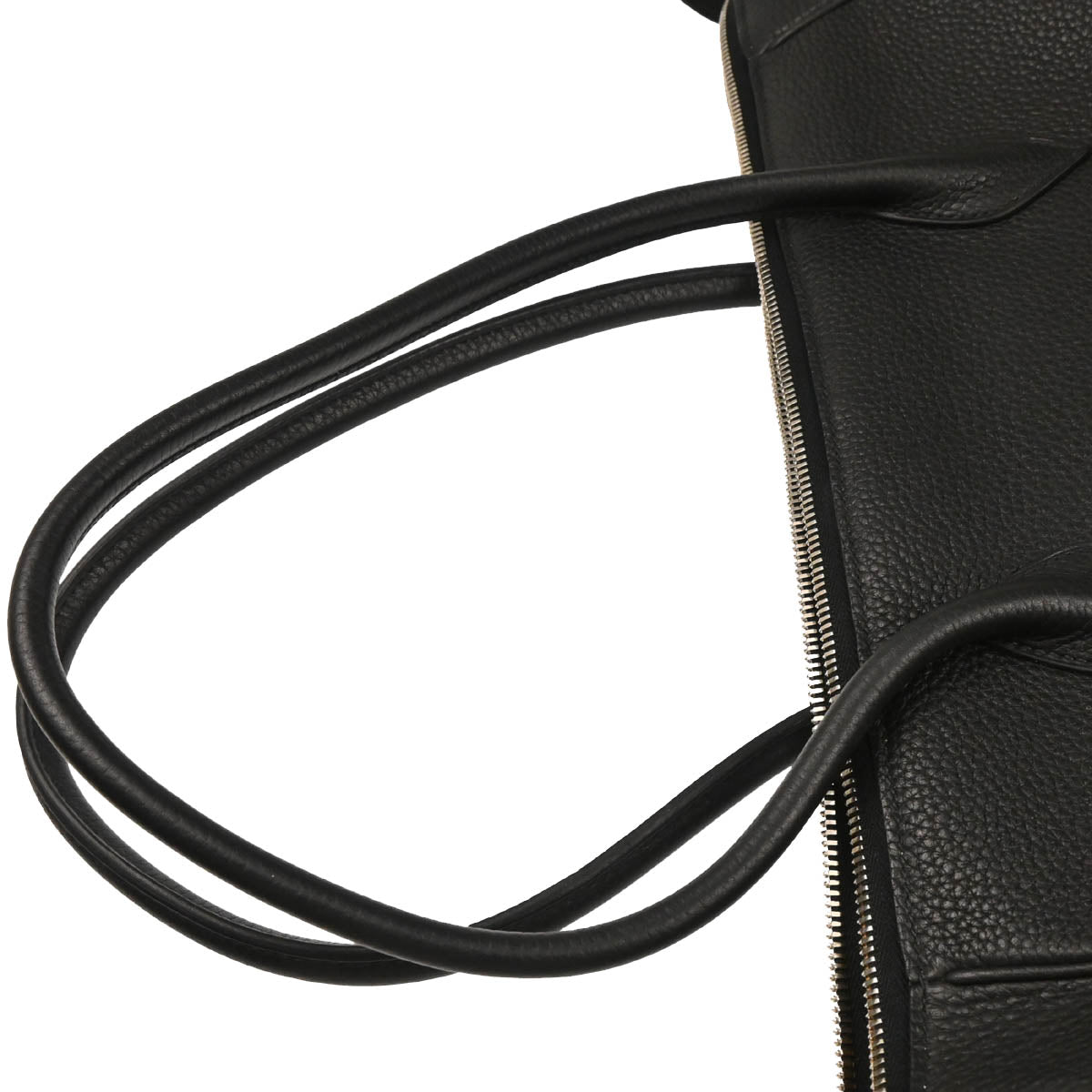 Hermes 2010 Black Taurillon Clemence Paris Bombay 40 Handbag