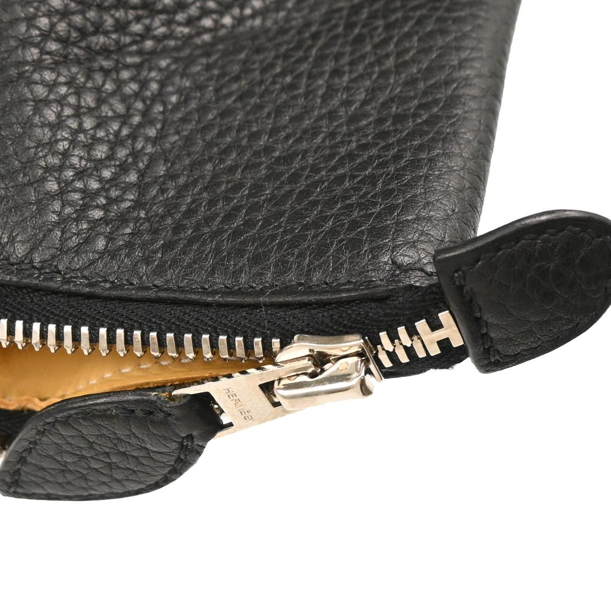 Hermes 2010 Black Taurillon Clemence Paris Bombay 40 Handbag