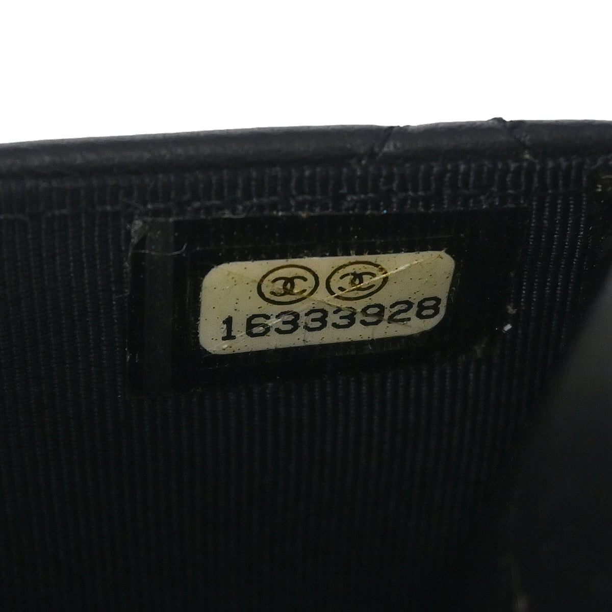 Chanel 2012 Black Lambskin Classic WOC Shoulder Wallet Bag