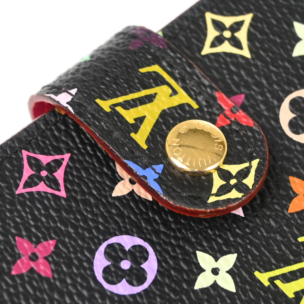 Louis Vuitton 2010 Monogram Multicolor Agenda PM Notebook Cover R21076 Small Good