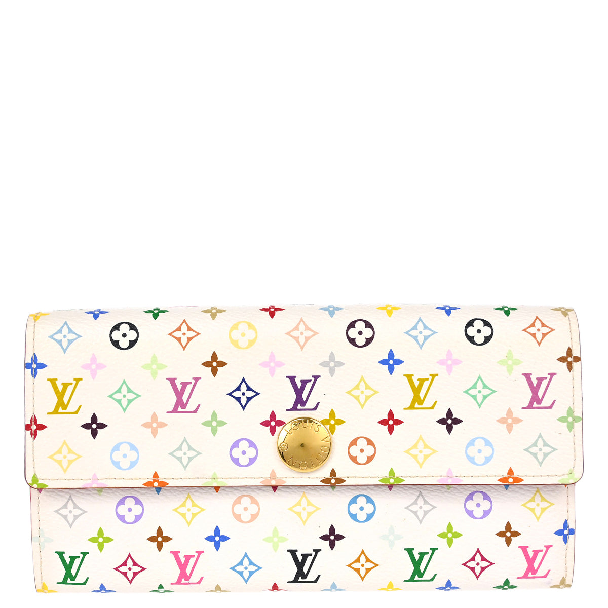 Louis Vuitton 2010 Multicolor Portefeuille Sarah Wallet M93744