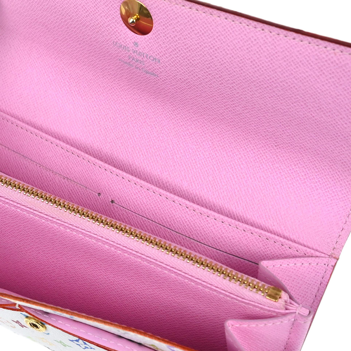 Louis Vuitton 2010 Multicolor Portefeuille Sarah Wallet M93744