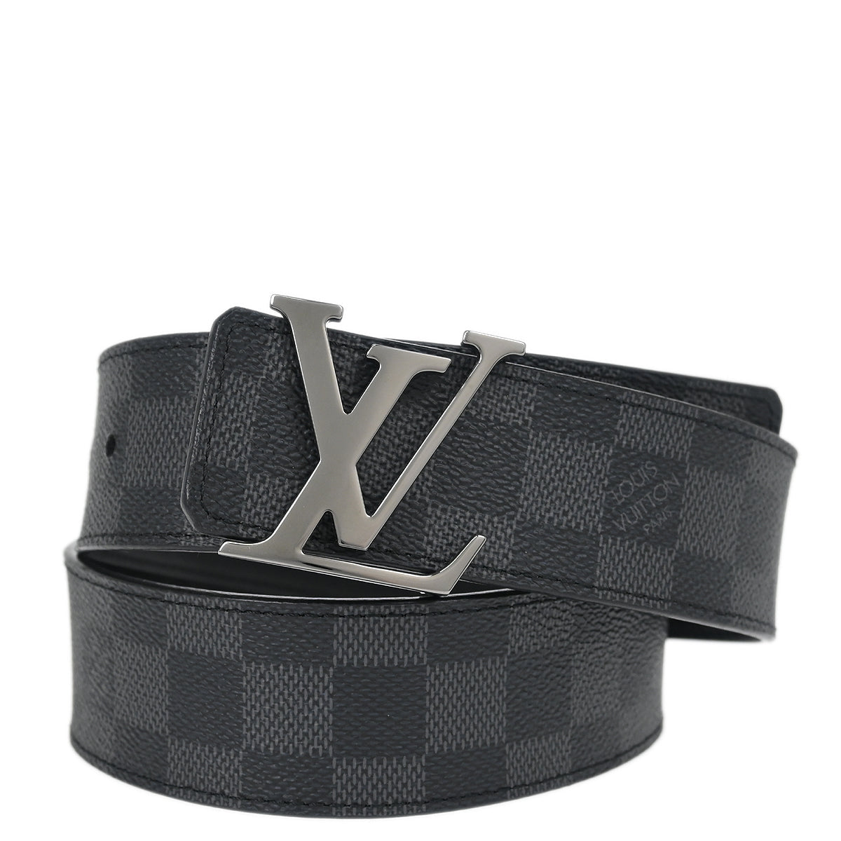 Louis Vuitton Damier Ceinture Reversible Belt M0213W #80/32 Small Good