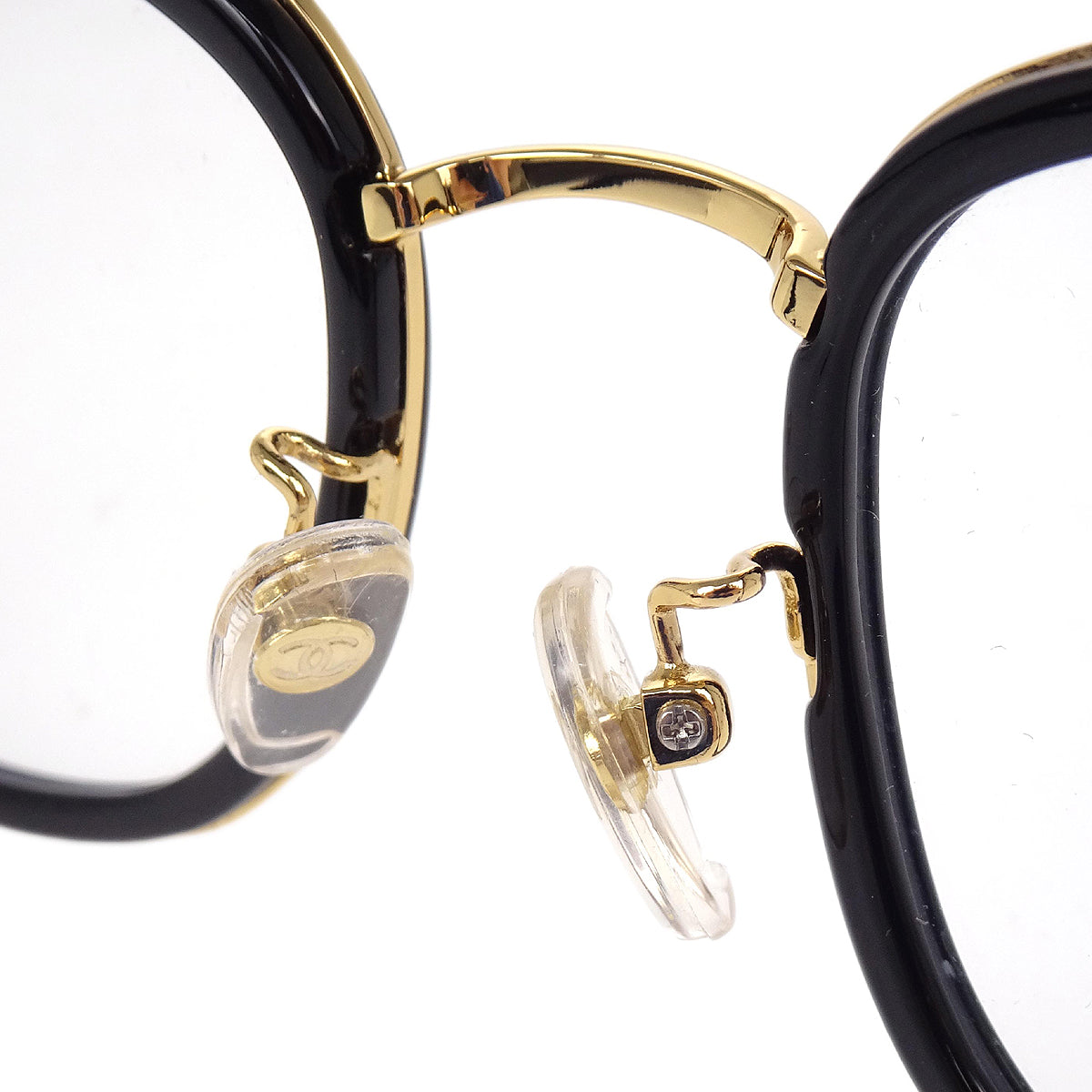 Chanel Eyeglasses Eyewear Black Small Good