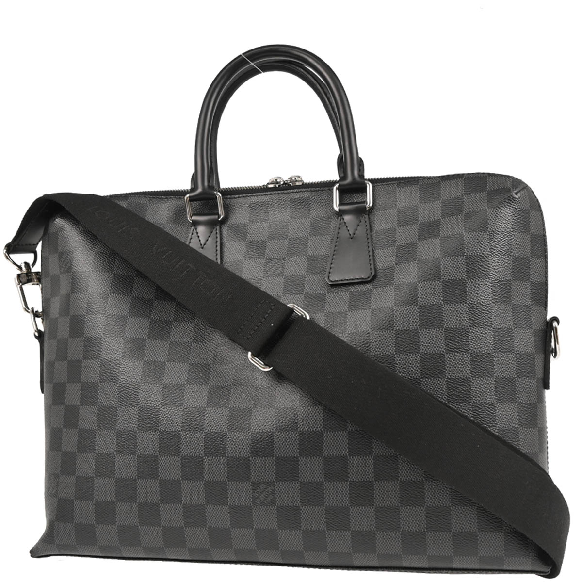 Louis Vuitton 2015 Damier Graphite Porte Documents Jour Handbag N48224