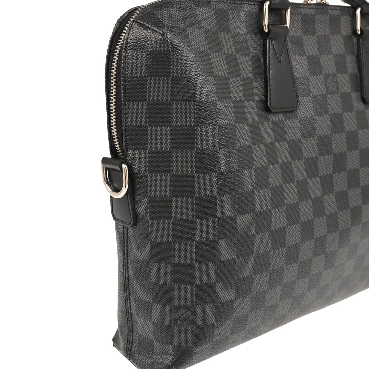 Louis Vuitton 2015 Damier Graphite Porte Documents Jour Handbag N48224