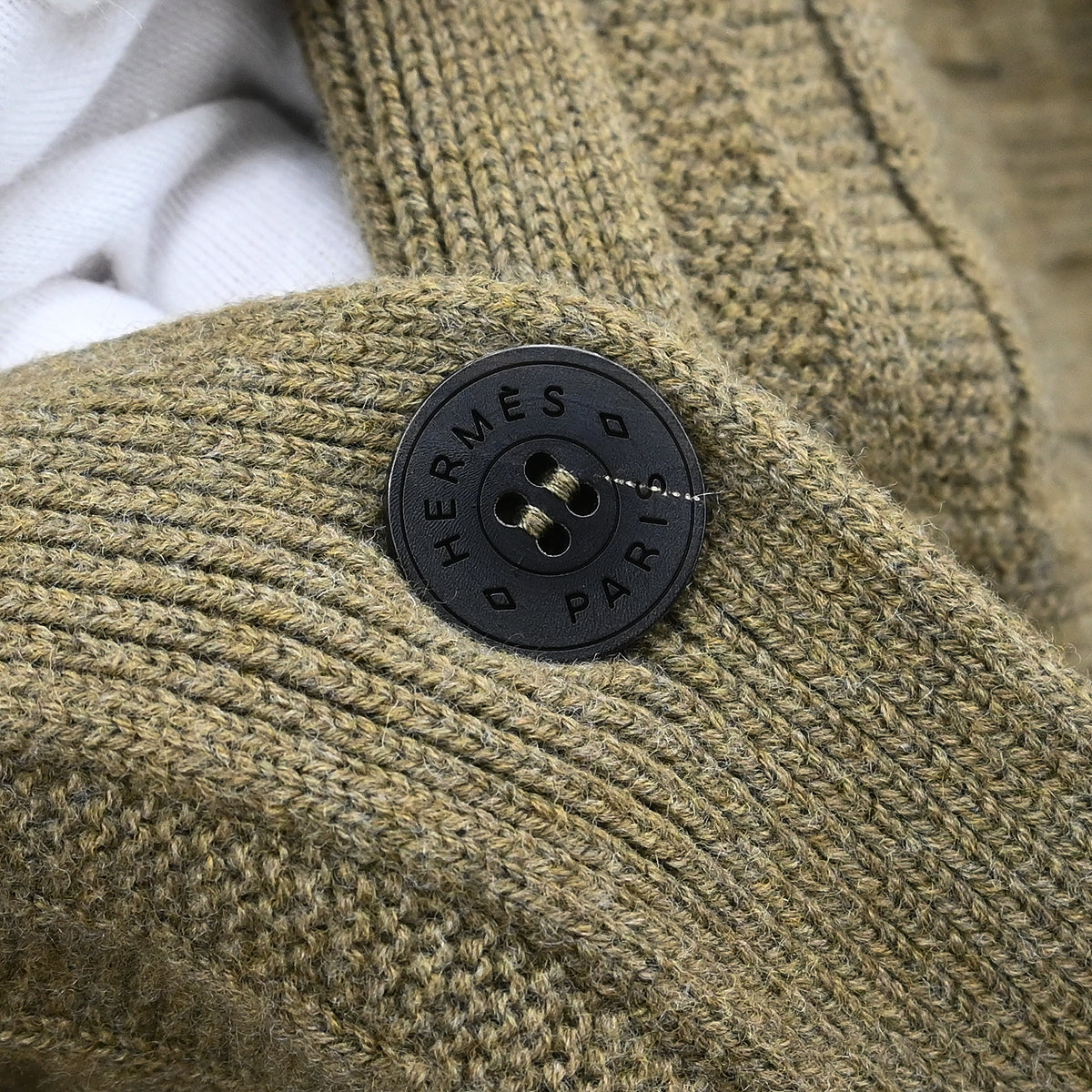 Hermes Cardigan Brown #38