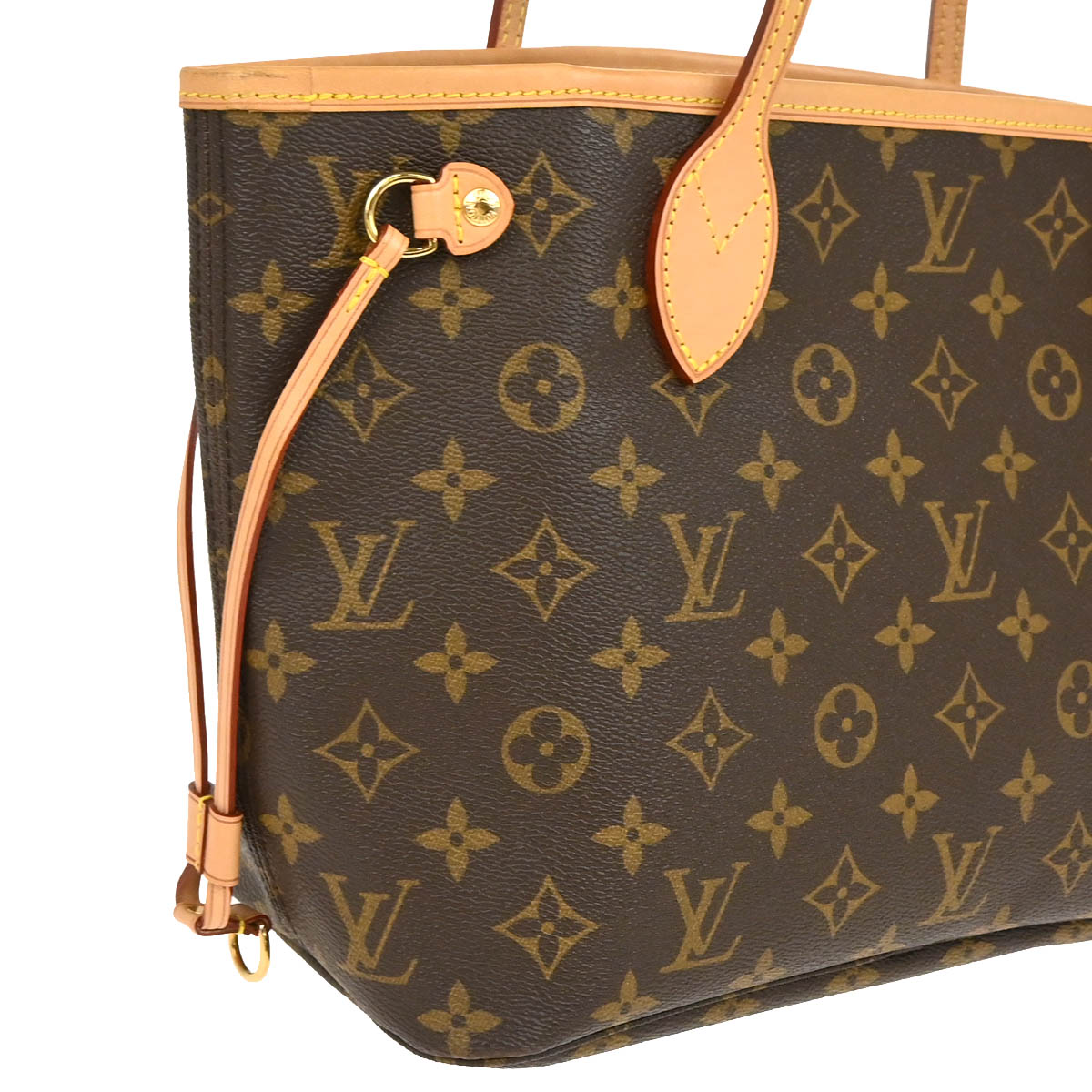 Louis Vuitton 2012 Monogram Neverfull PM Tote Handbag M40155