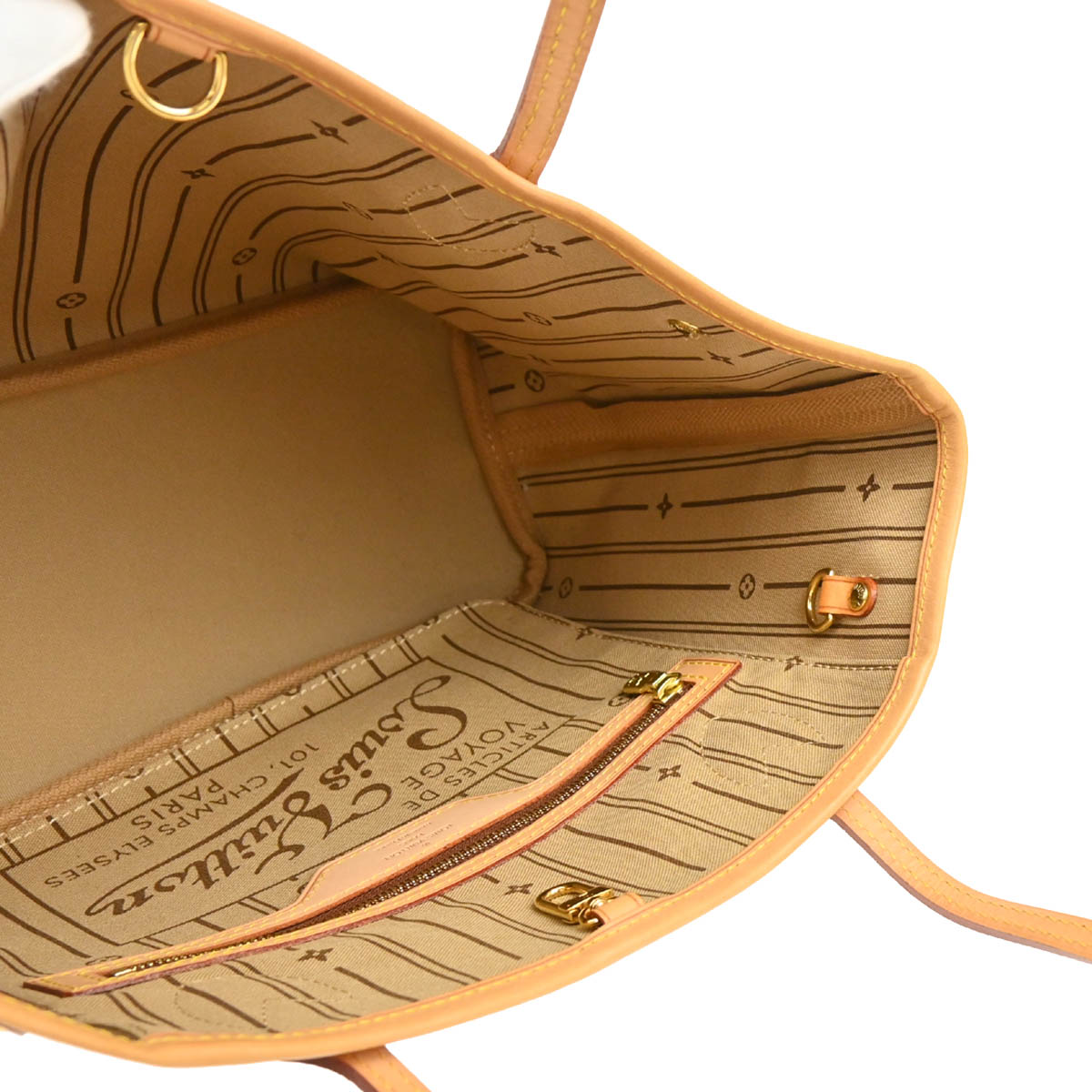Louis Vuitton 2012 Monogram Neverfull PM Tote Handbag M40155