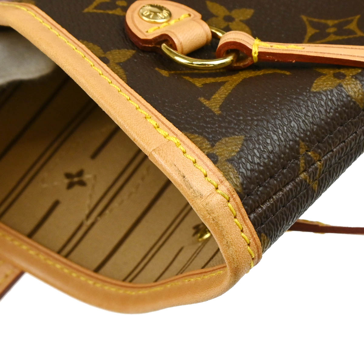 Louis Vuitton 2012 Monogram Neverfull PM Tote Handbag M40155