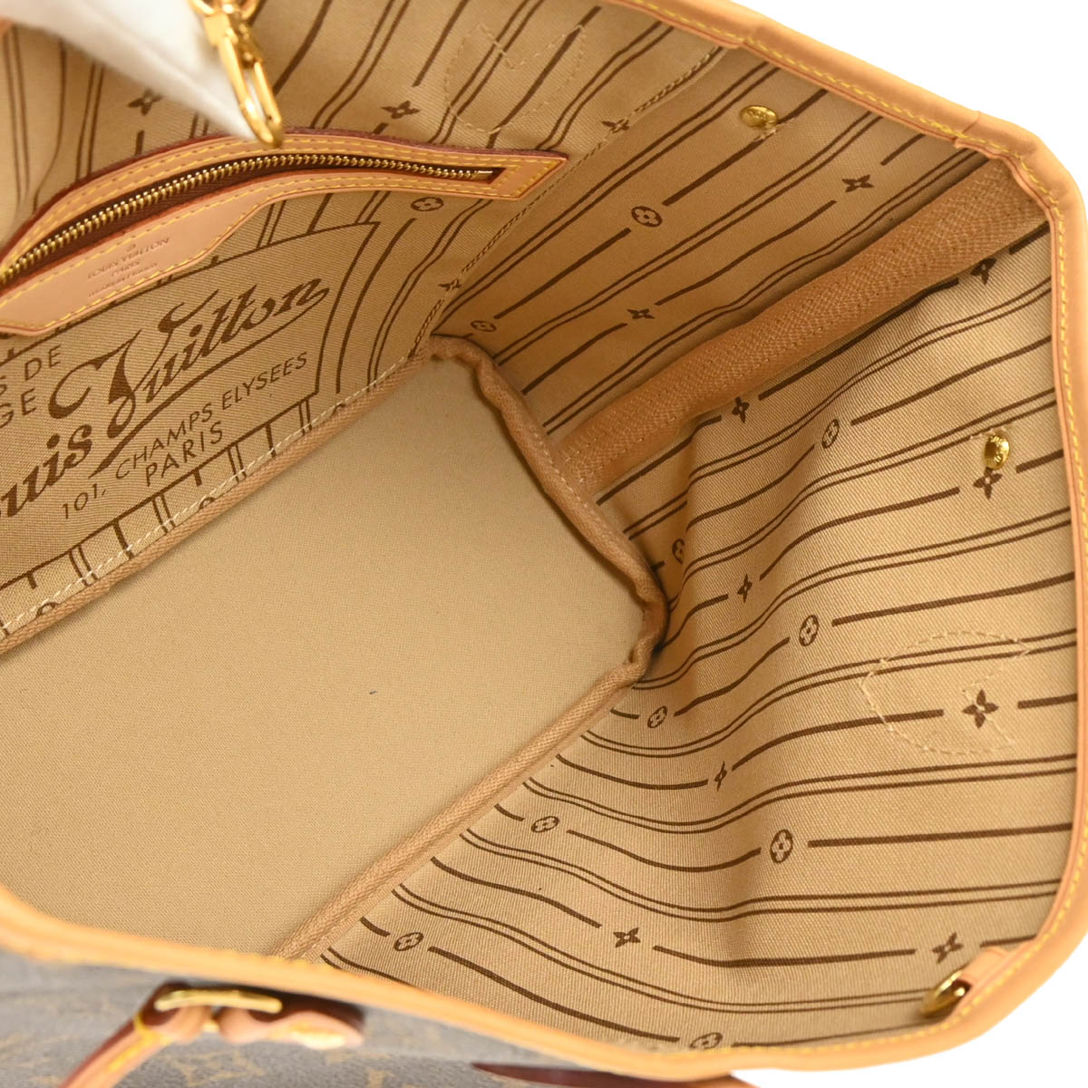 Louis Vuitton 2012 Monogram Neverfull PM Tote Handbag M40155