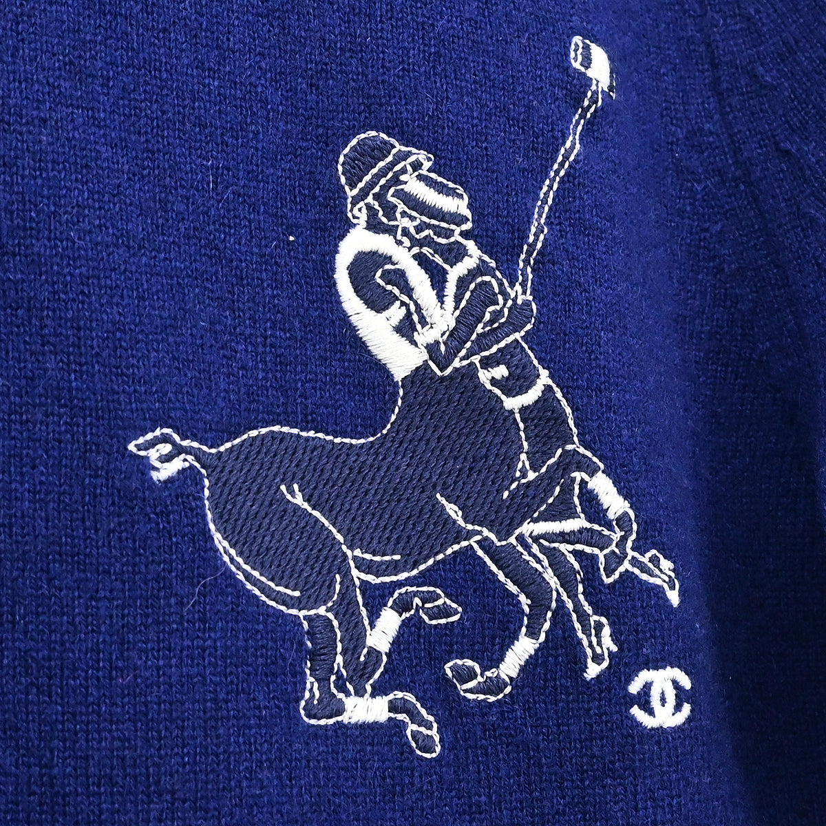 Chanel 2013 Polo Shirt Navy #38