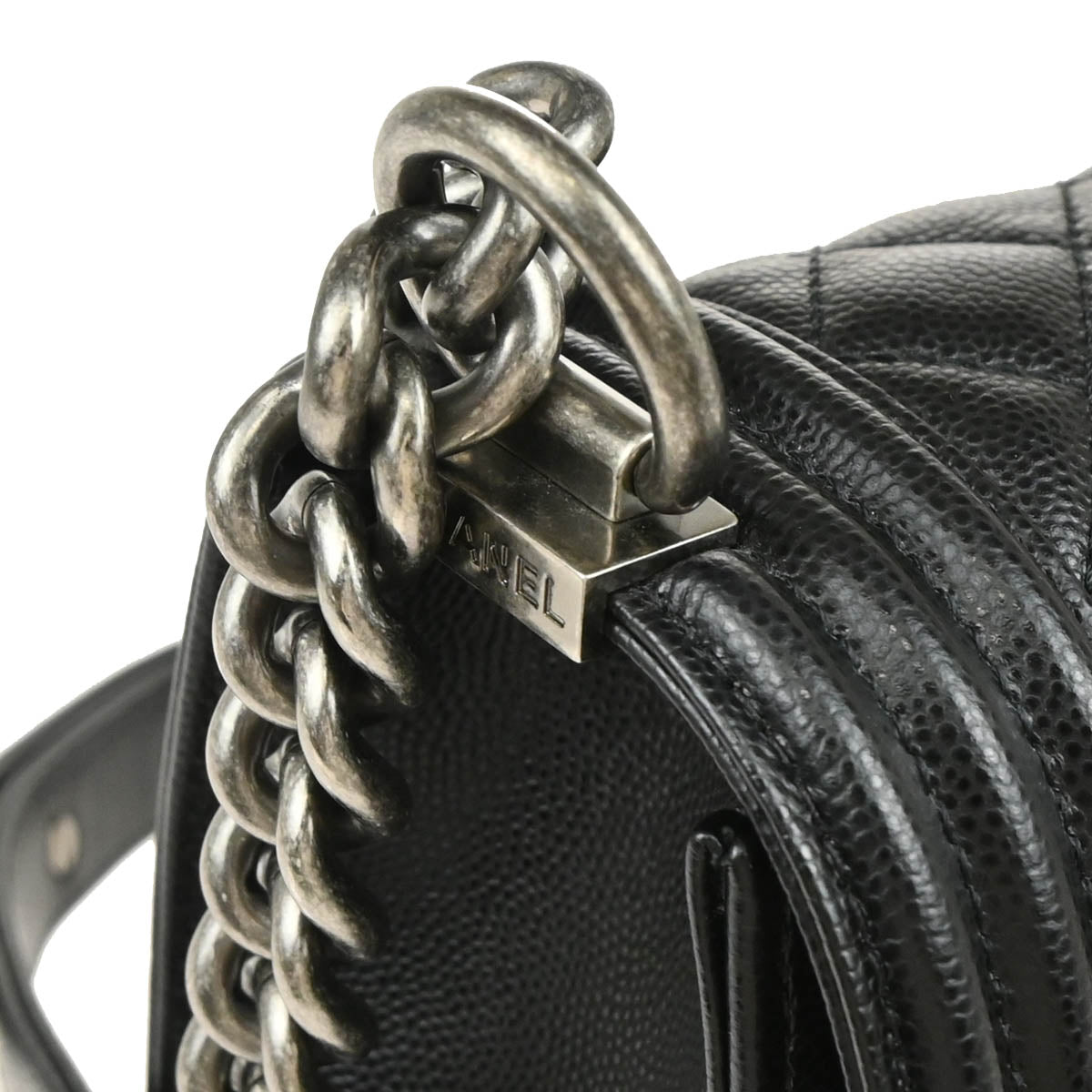 Boy Chanel 2019 Black Calfskin Medium Shoulder Bag