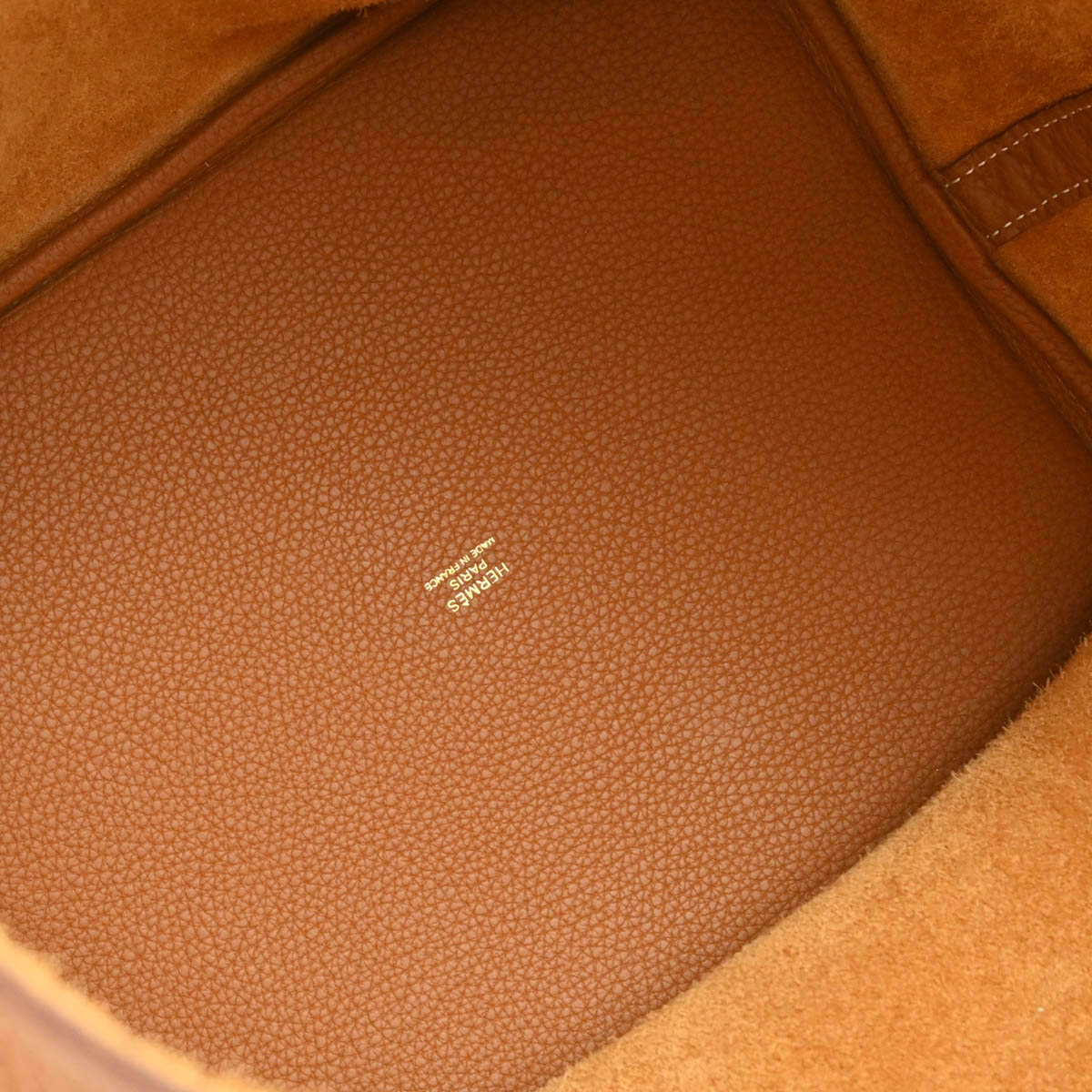 Hermes 2019 Gold Taurillon Clemence Picotin Lock 26 GM Handbag