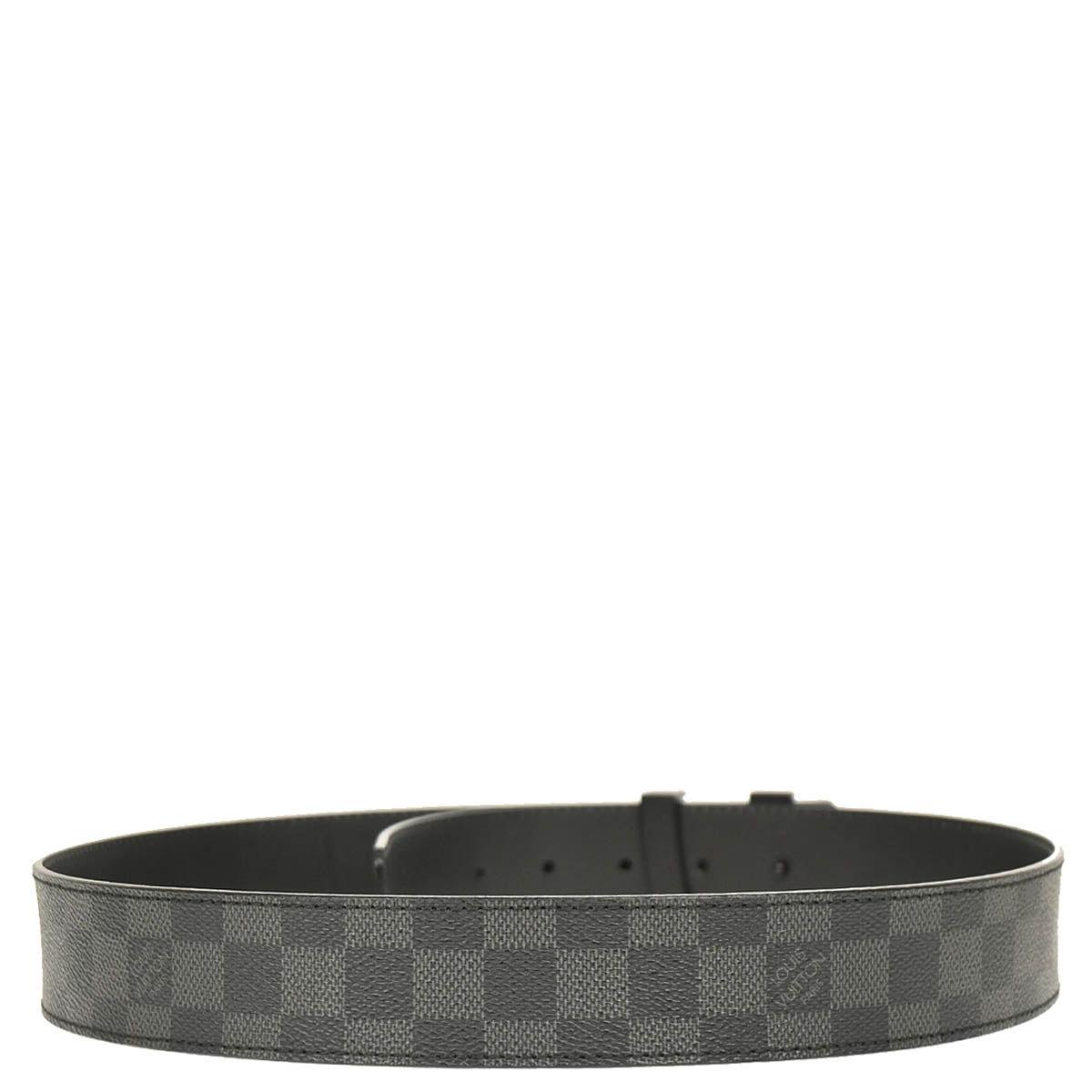 Louis Vuitton Damier Ceinture Initiales Belt M9808U #90/36 Small Good