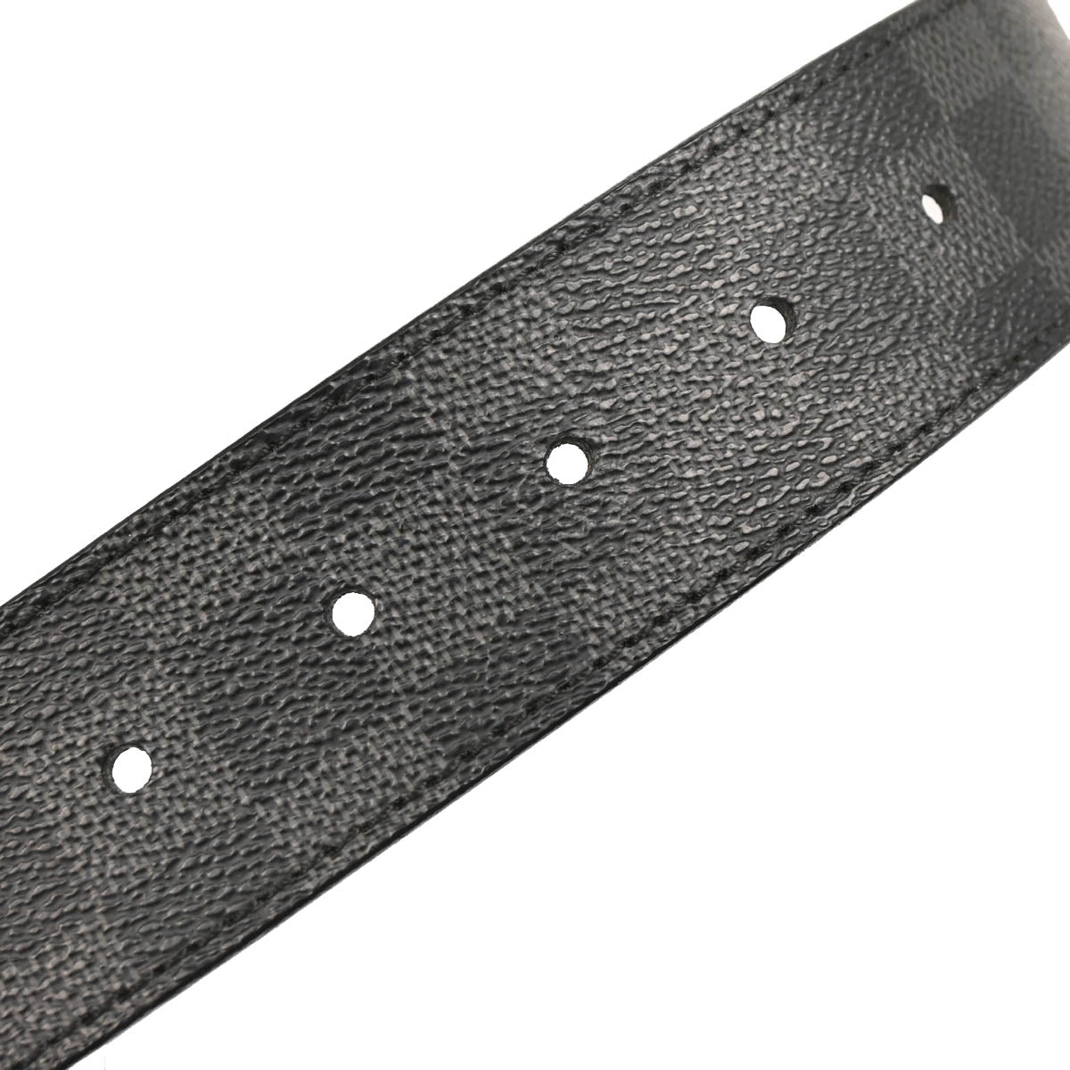 Louis Vuitton Damier Ceinture Initiales Belt M9808U #90/36 Small Good