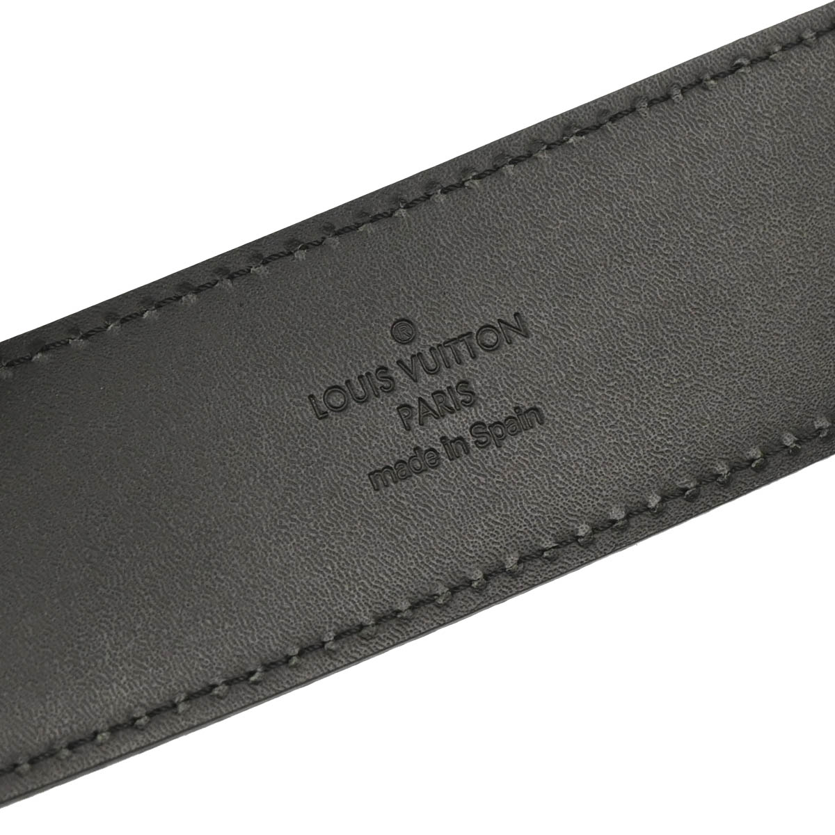Louis Vuitton Damier Ceinture Initiales Belt M9808U #90/36 Small Good