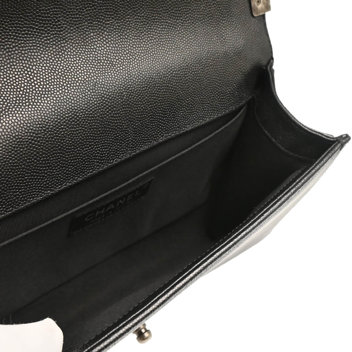 Boy Chanel 2019 Black Caviar Medium Shoulder Bag