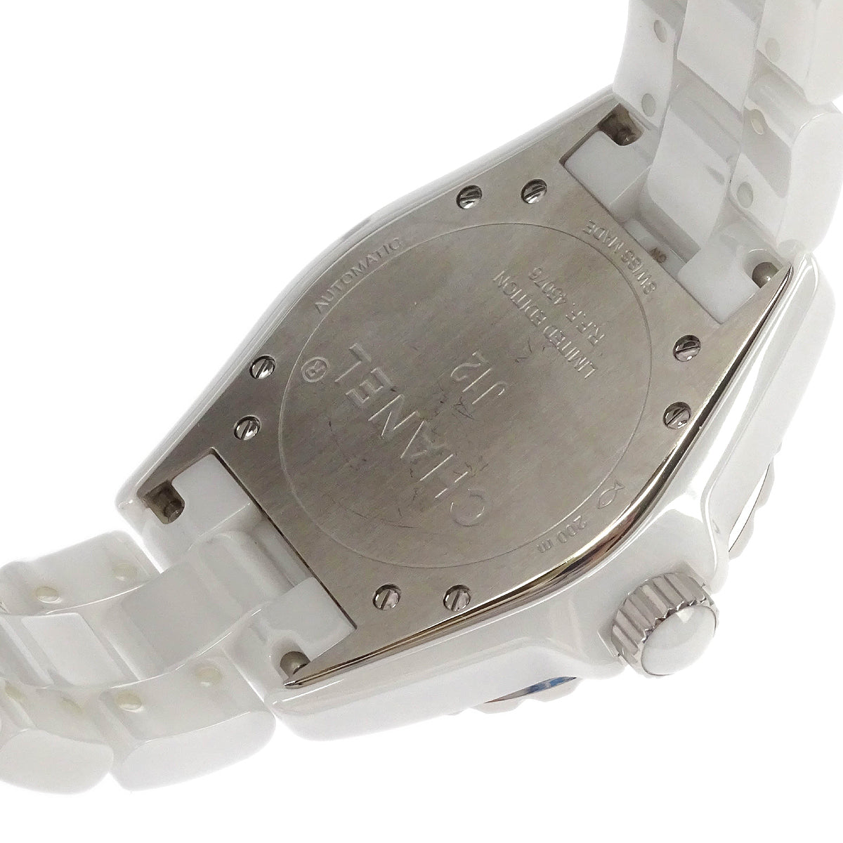 Chanel Ref.H5514 J12 39mm Self-winding Watch Ceramic SS Shell Diamond