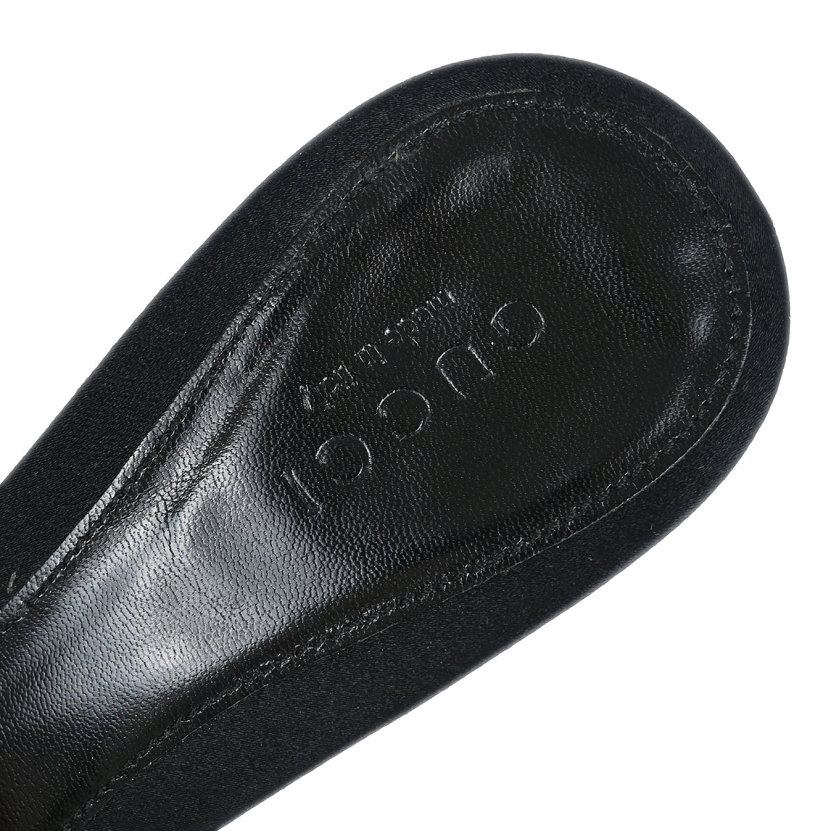 Gucci * Black Python Shoes Sandals #36