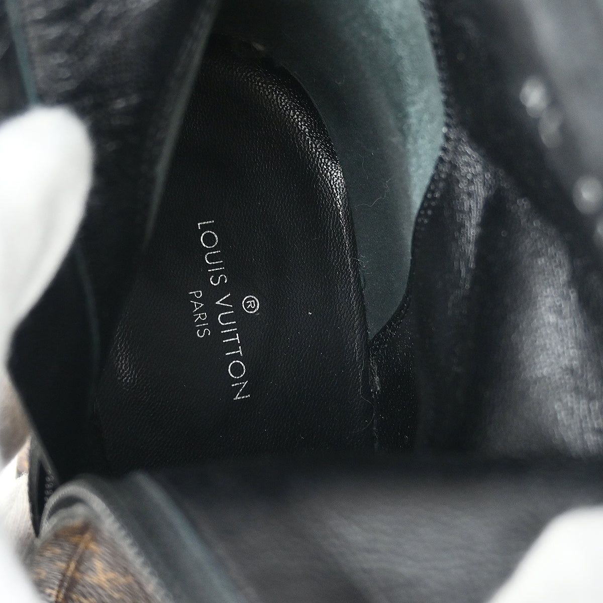Louis Vuitton * Brown Monogram Shoes Boots #37
