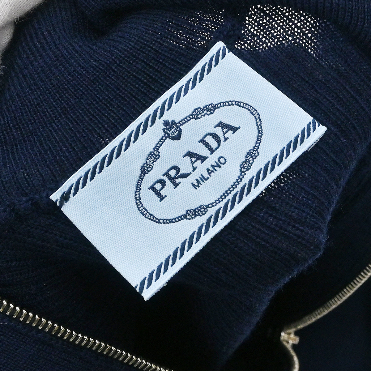 Prada 2019 Short Sleeve Top Navy #38