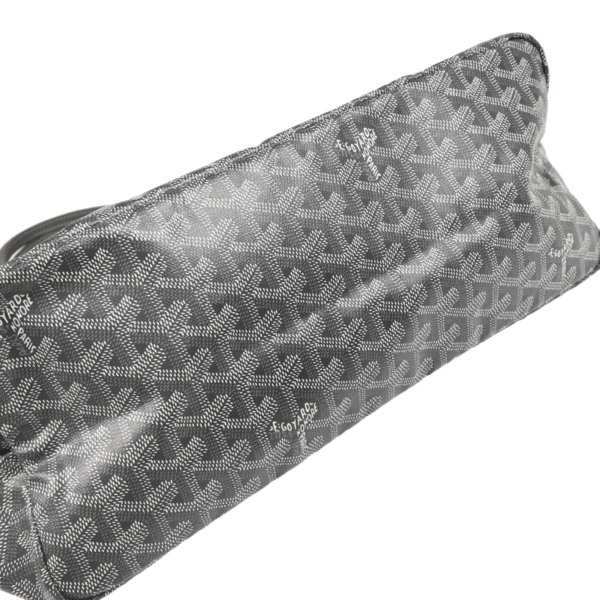 Goyard 2018 Gray Saint Louis PM Tote Bag